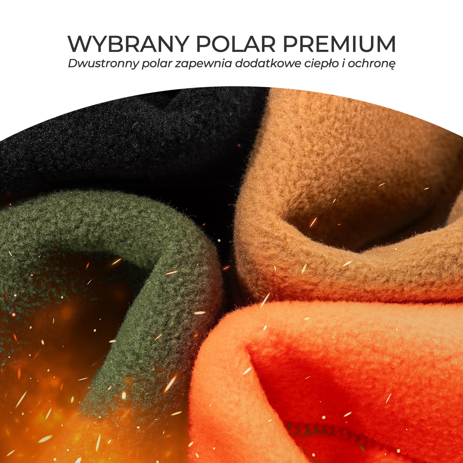 Półmaska na Twarz,Szalik i Czapka 3 W 1-M012 - Image 2