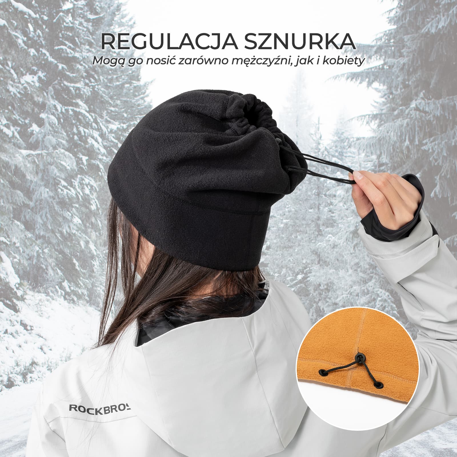 Półmaska na Twarz,Szalik i Czapka 3 W 1-M012 - Image 22