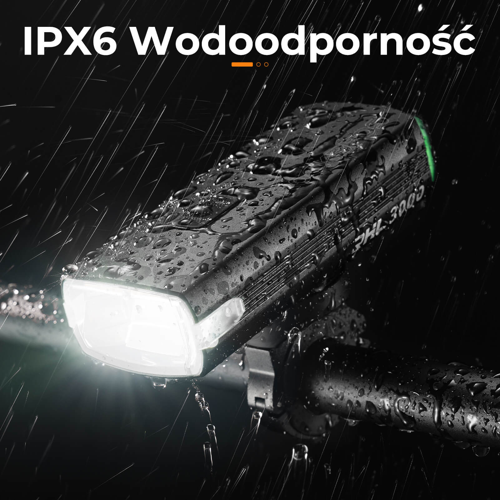 Przednie światło rowerowe Powerbankiem -RHL3000 - Image 4