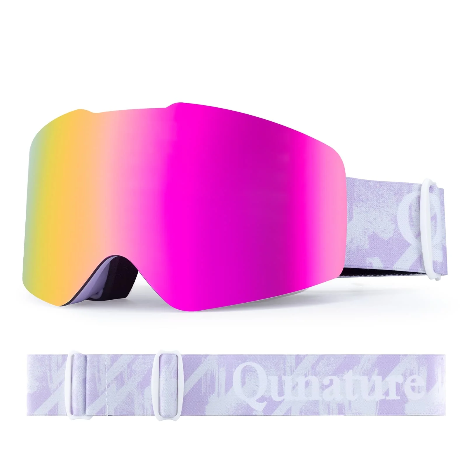 Qunature Gogle Narciarskie I Snowboardowe UV, Przeciwmgielne, OTG-Q23-008 - Image 8