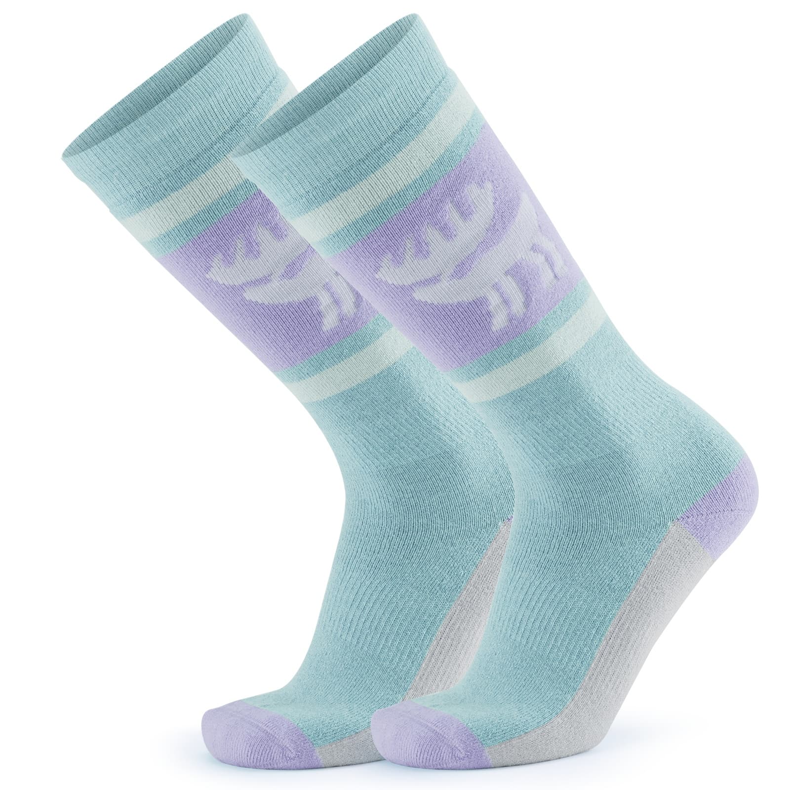 Qunature Skarpetki Narciarskie Zimowe Termiczne Wykonane Unisex Rozmiar -Q23-011 - Image 13
