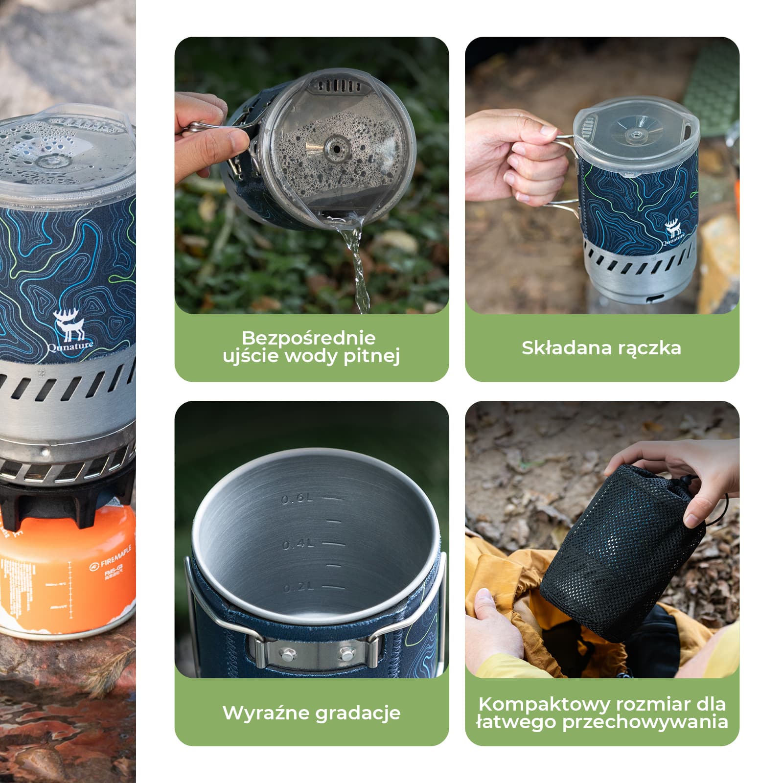 Qunature Zintegrowany System Kuchenki z Funkcją Szybkiego Podgrzewania - Image 7
