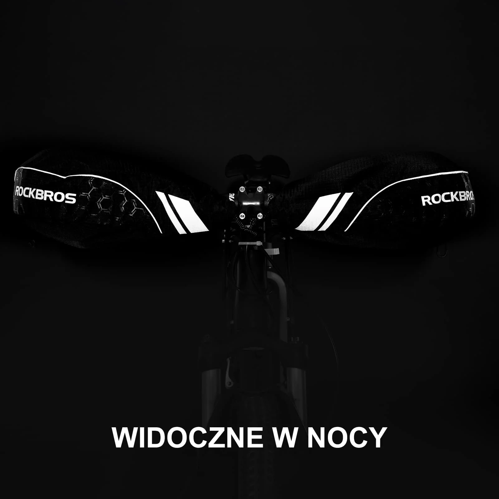 Rękawice Zimowe na Kierownicę Rowerową Duża Wersja - Image 7