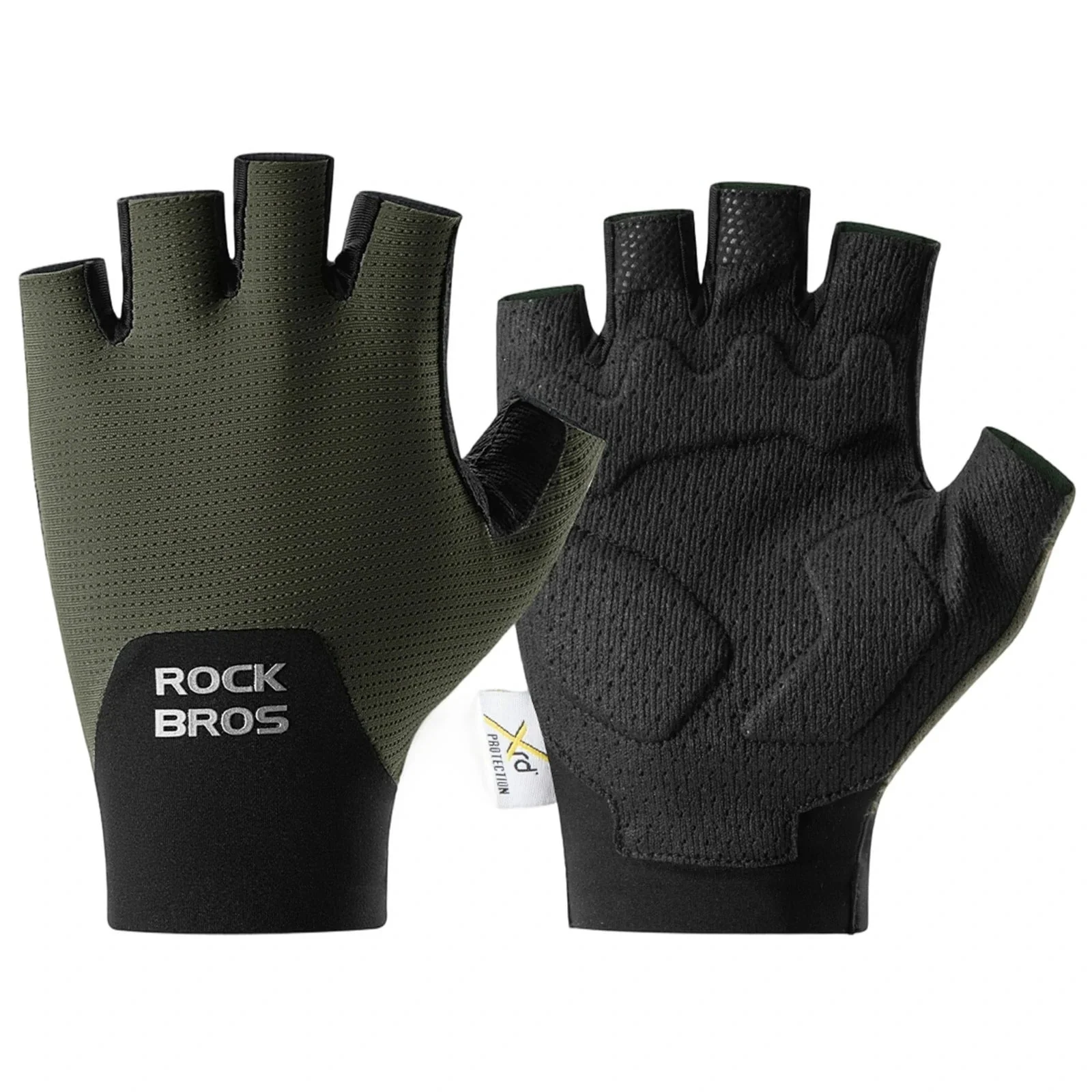 Rękawiczki Rowerowe Krótkie Z Technologią PORON XRD Amortyzujące - S403 - Image 8