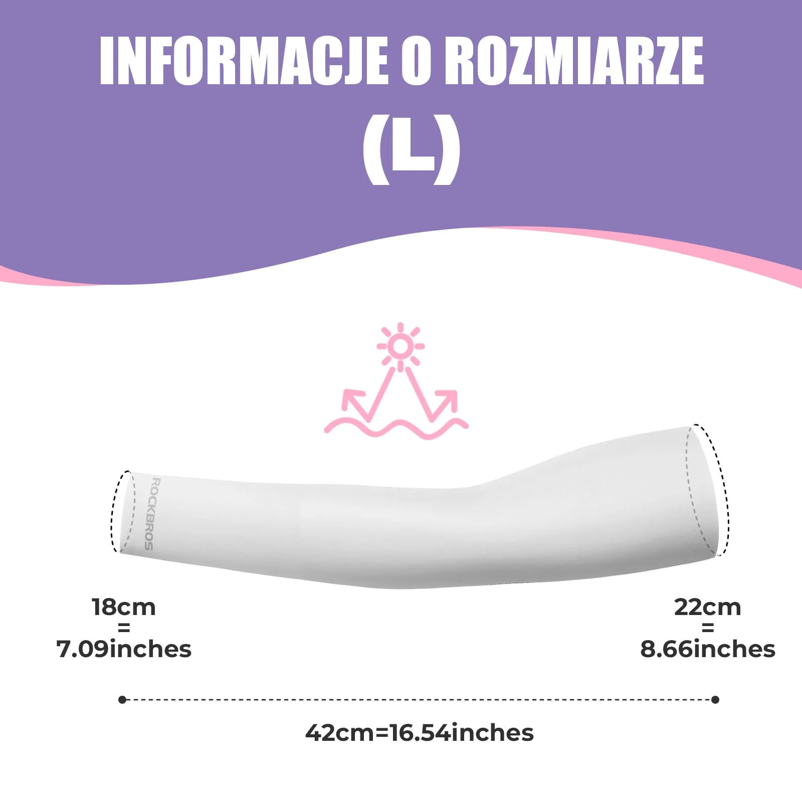 Rękawy Ochronne na Ramiona Chroniące Przed Słońcem-LF30126 - Image 5