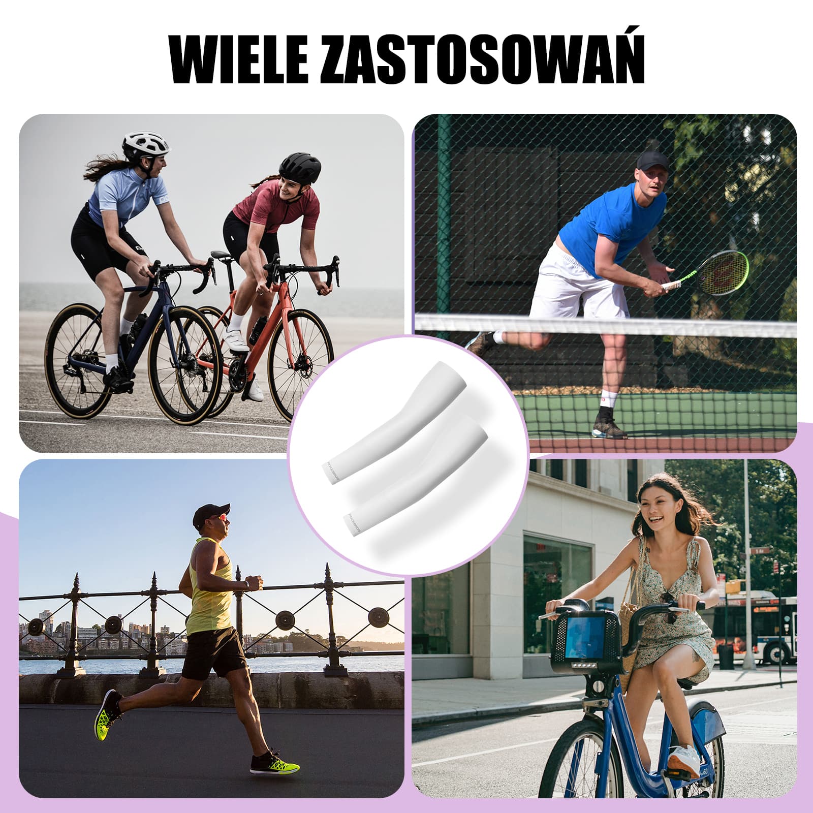 Rękawy Ochronne na Ramiona Chroniące Przed Słońcem-LF30126 - Image 8