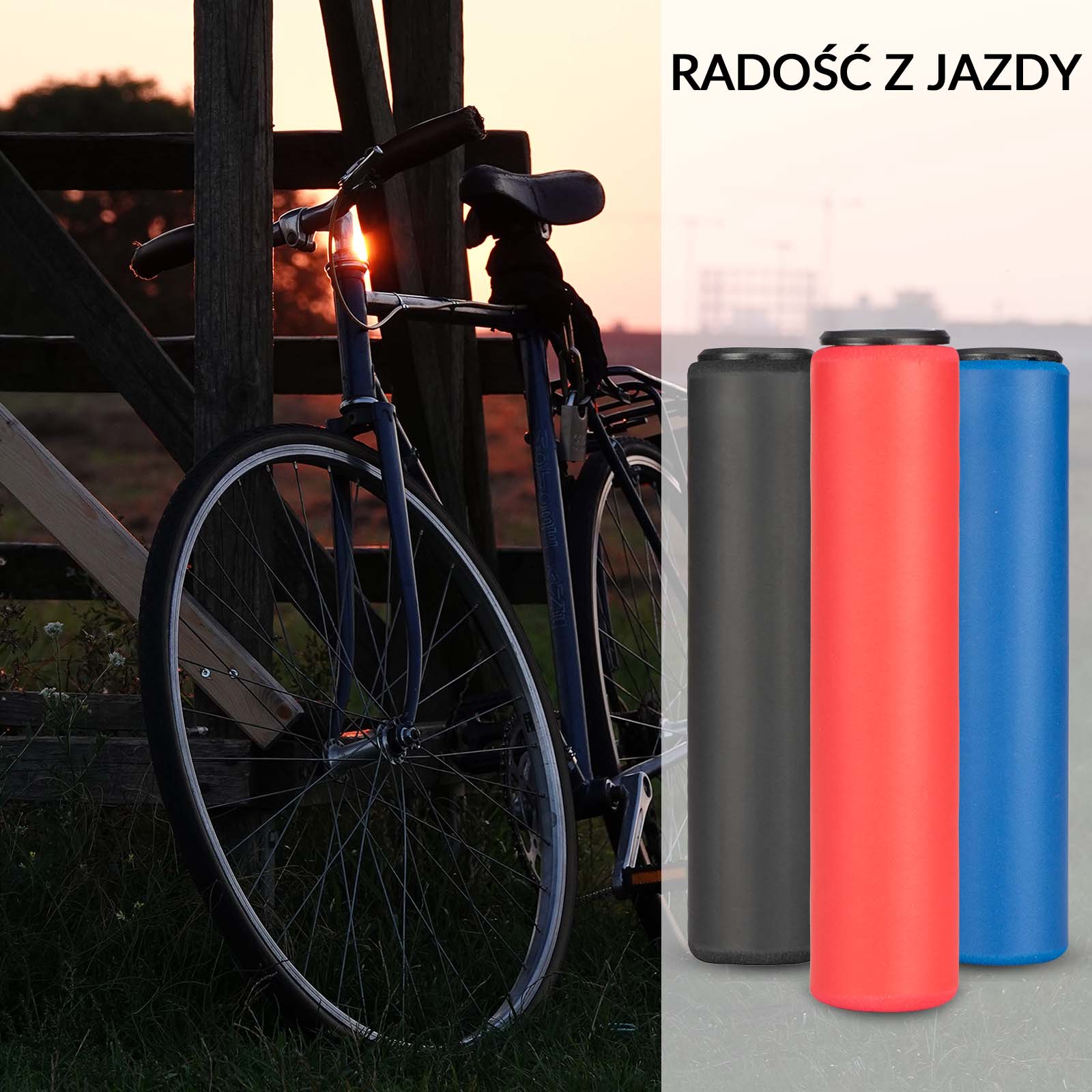 ROCKBROS Antypoślizgowe Chwyty Rowerowe 22,2 mm Rączki Gripy Uniwersalne - Image 18
