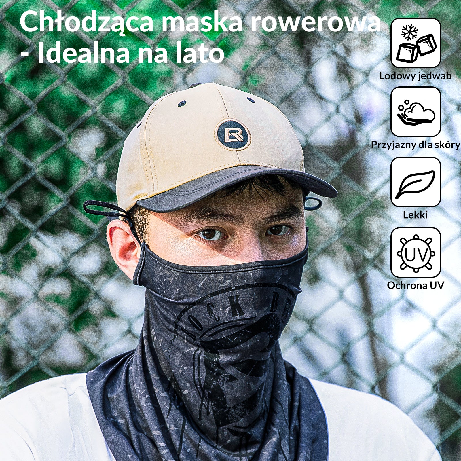 Chusta Bandana Oddychająca UPF 50+ - Image 4