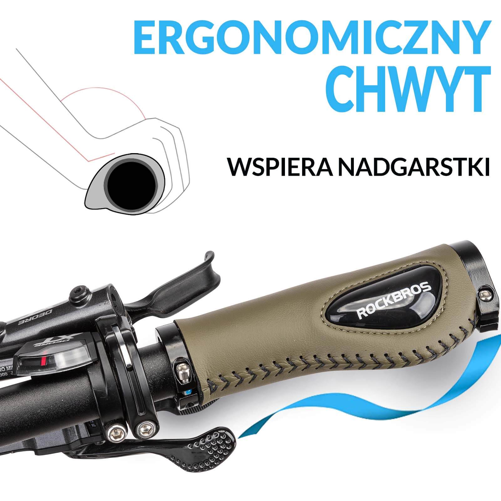Chwyty Rowerowe ⌀22,2 mm Rączki Gripy do kierownicy Uniwersalne - Image 17