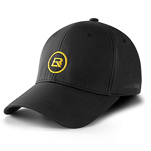 ROCKBROS Czapka z Daszkiem Moda Regulowana Czapka z Daszkiem Oddychająca Czapka Chroniąca Przed Promieniowaniem UV do Uprawiania Sportów na Świeżym Powietrzu Tenis Golf Podróże Mężczyźni Kobiety