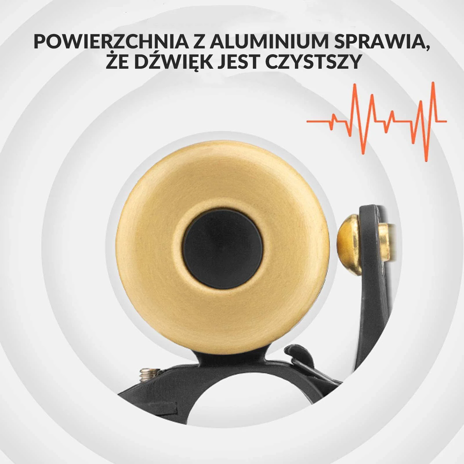 ROCKBROS Dzwonek Rowerowy Klasyczny Mosiądz Dzwonek dla Rower - Image 16