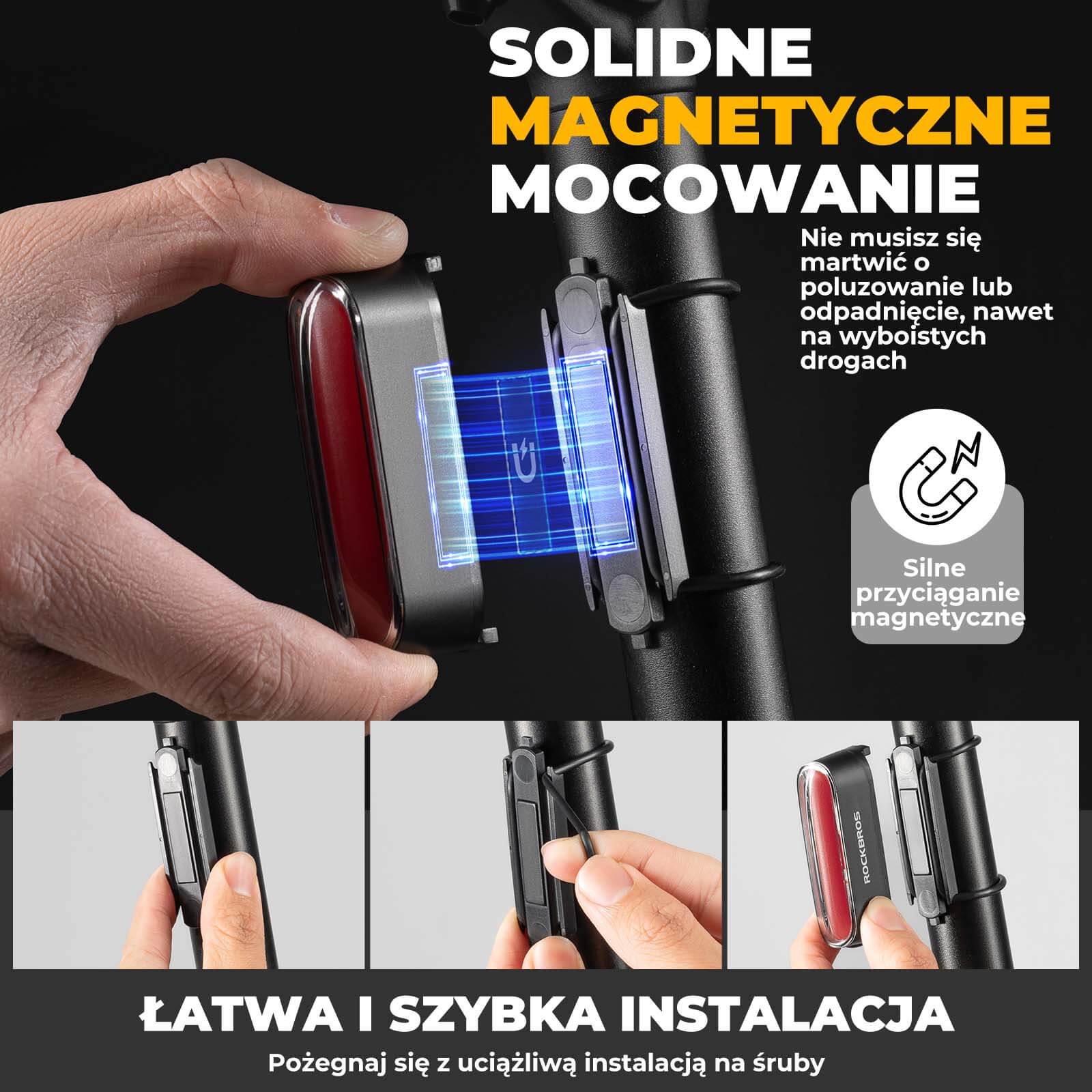 Inteligentne Tylne Światło Rowerowe- SKL01 - Image 5