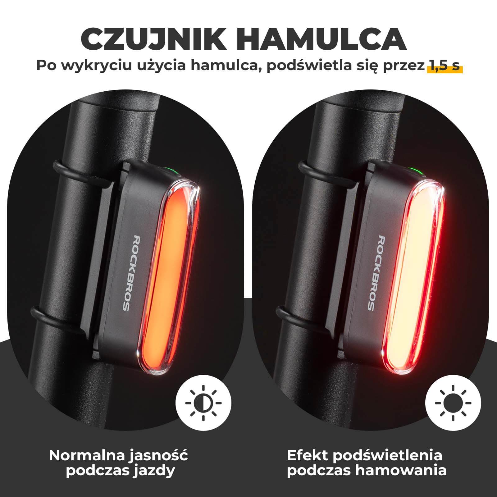 Inteligentne Tylne Światło Rowerowe- SKL01 - Image 7