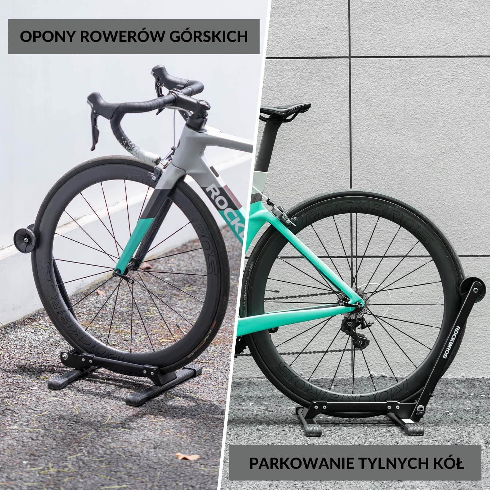 Jednobiegunowy Dwubiegunowy Stojak na Rower Rama - HS-026A - Image 12