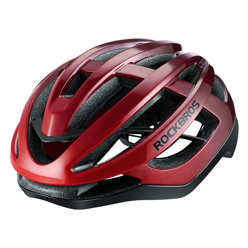 ROCKBROS Kask Kolarski Gradientowy dla Mężczyzn Kobiet Bezpieczny Standardowy Kask Rowerowy Lekki Regulowany Oddychający Odblaskowy Kask Rowerowy Góra i Droga L (58-63 cm) - Image 9