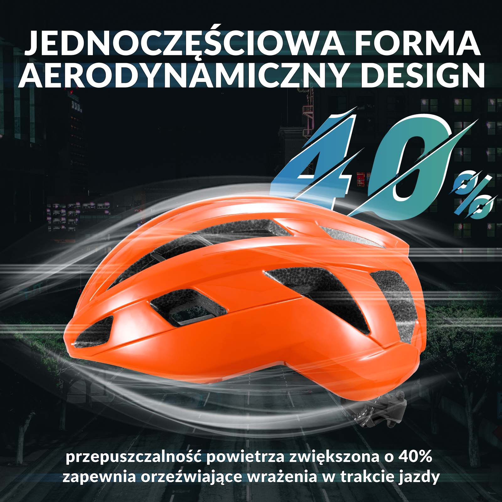ROCKBROS Kask Rowerowy Kolarski Kask Unisex Dorośli M(54-58cm) / L(58-62cm) - Image 9