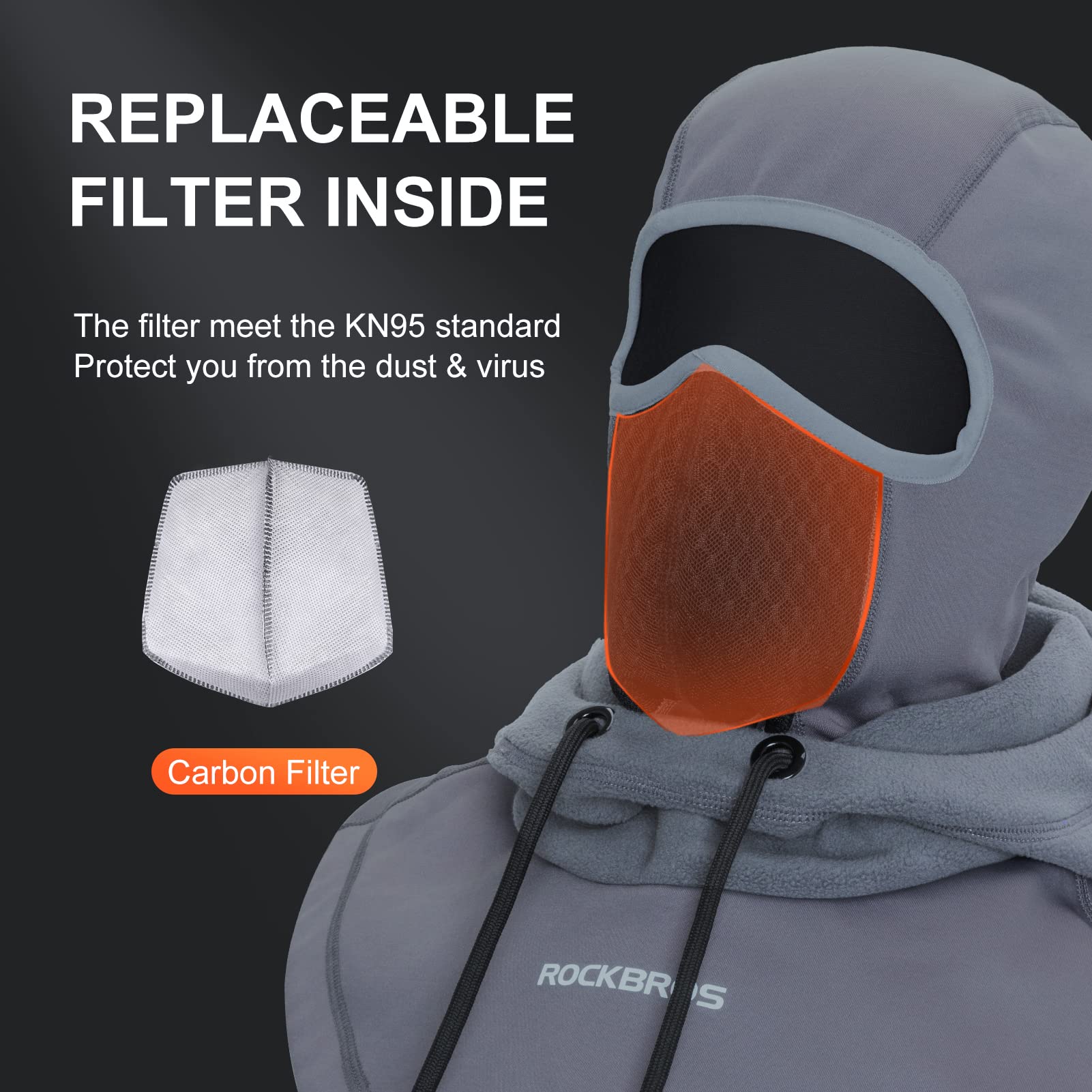 Zimowa Kominiarka Rowerowa z Kapturem - Image 22
