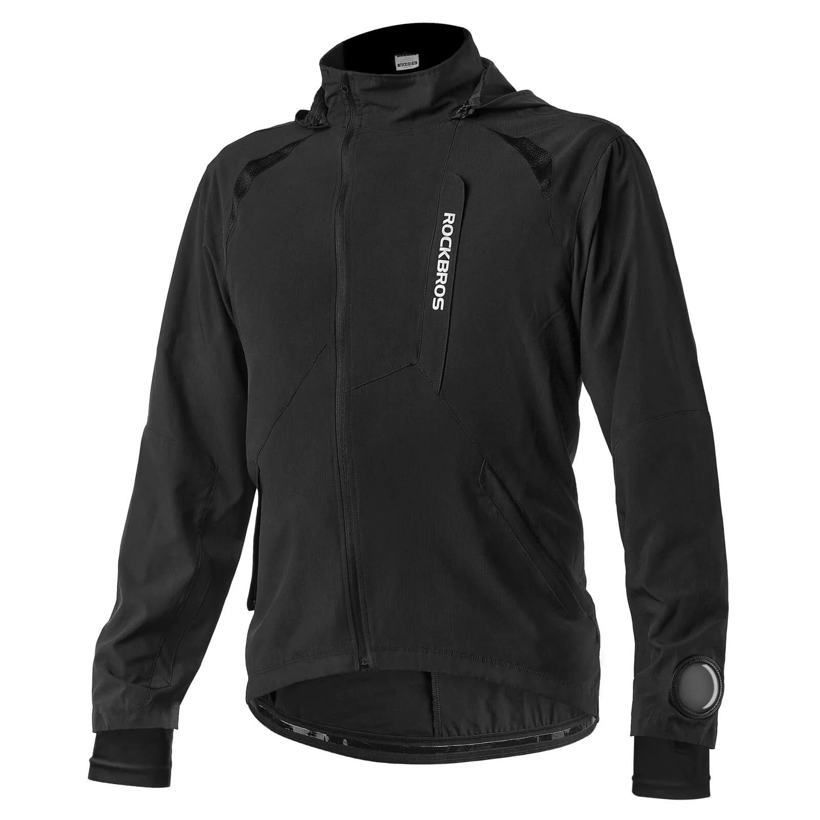 ROCKBROS Męska Kurtka Rowerowa Elastyczna Kurtka Miękkie Powłoki Softshell M-4XL