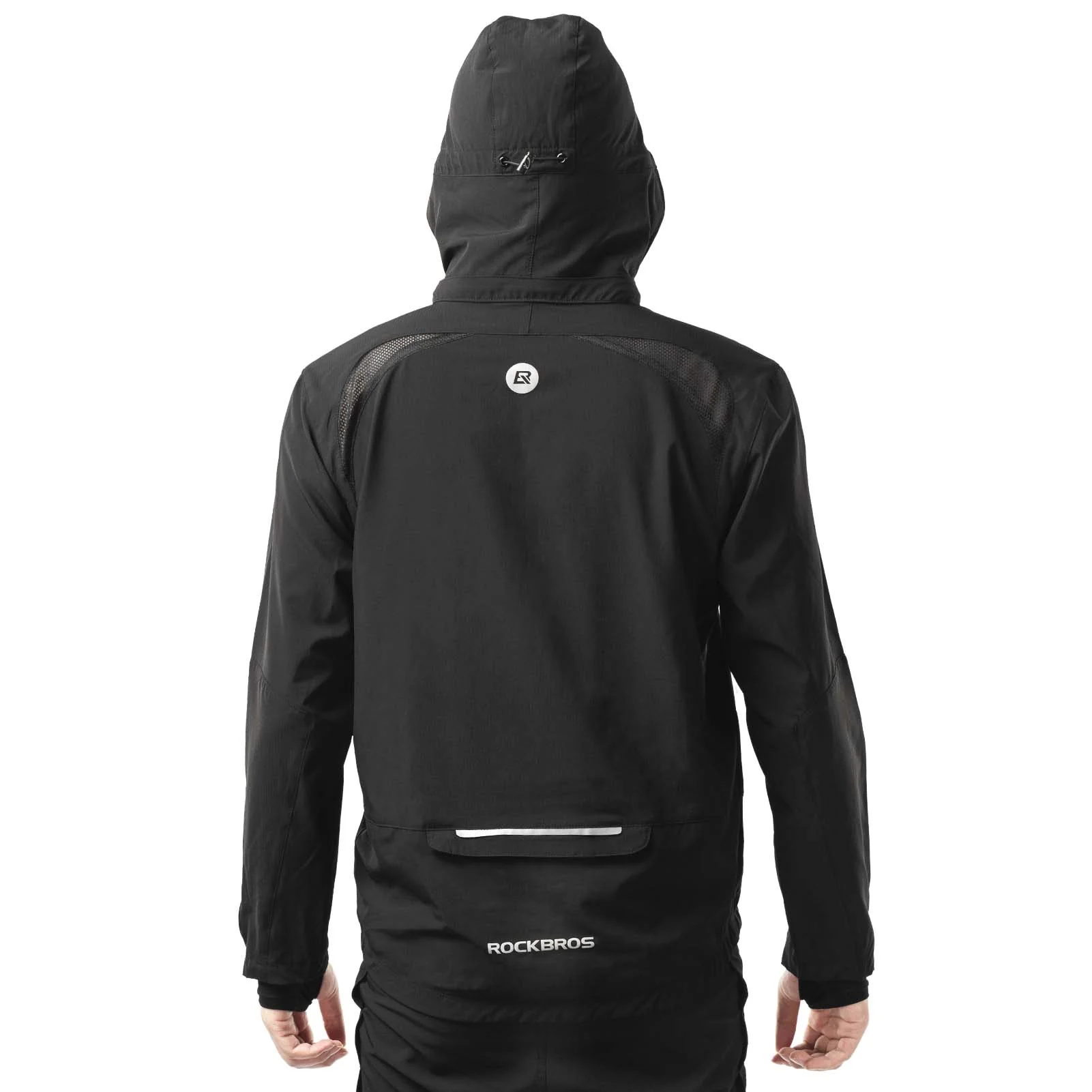 ROCKBROS Męska Kurtka Rowerowa Elastyczna Kurtka Miękkie Powłoki Softshell M-4XL - Image 2