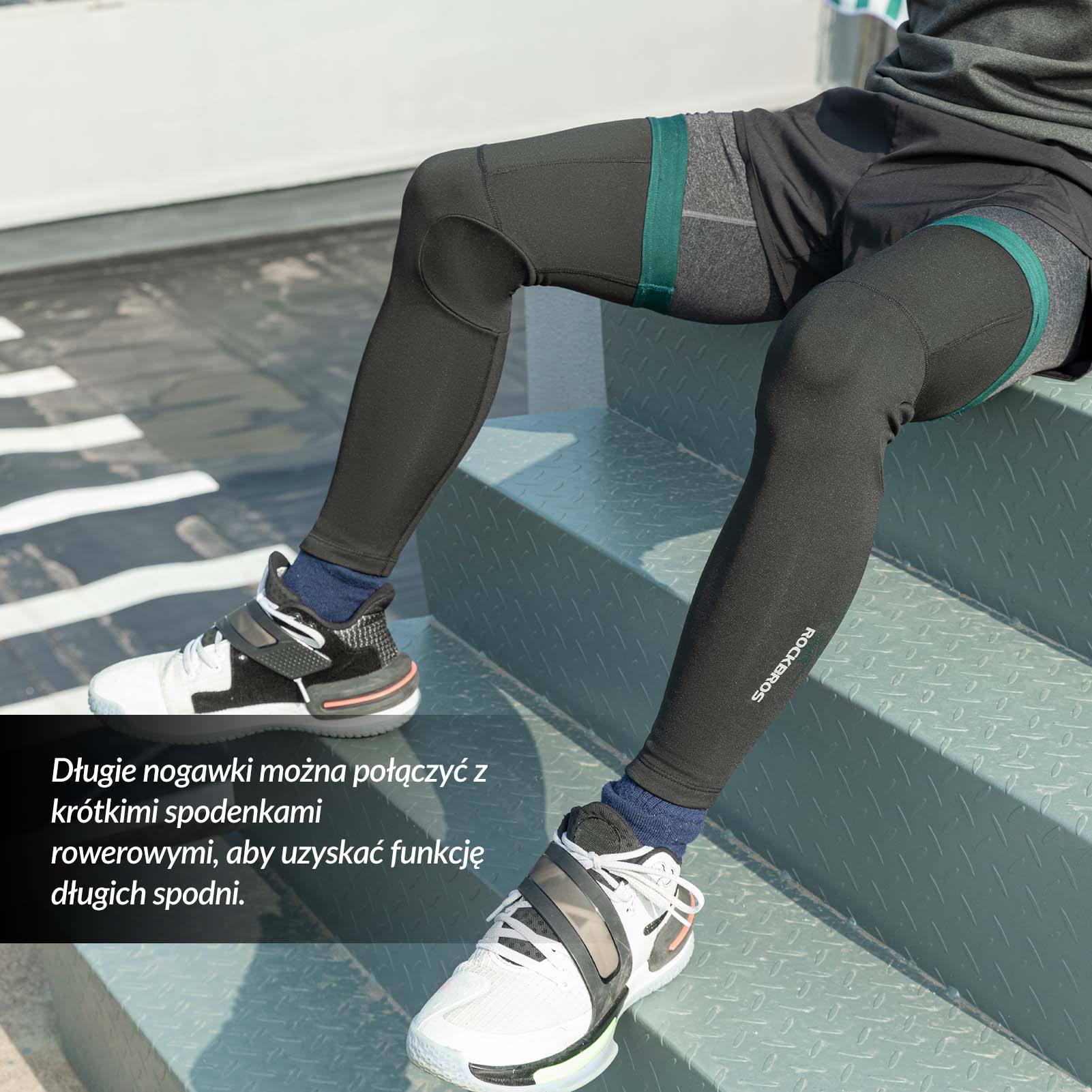 ROCKBROS Ochraniacze Sportowe na Ręce Ocieplacze Rękawy Wiatroodporne Długie unisex - Image 13