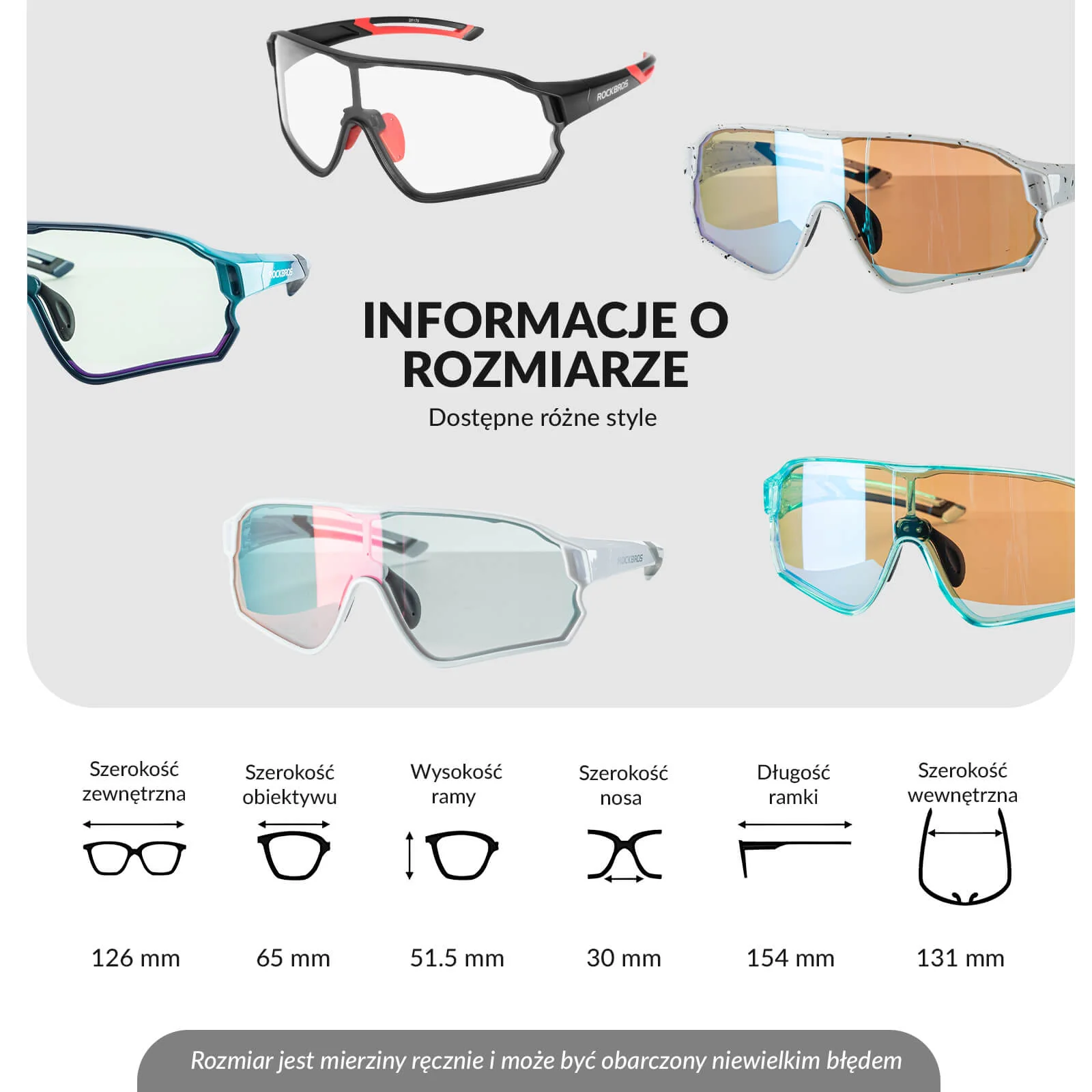 Dziecięce Samoprzyciemniające Okulary Rowerowe - Image 27