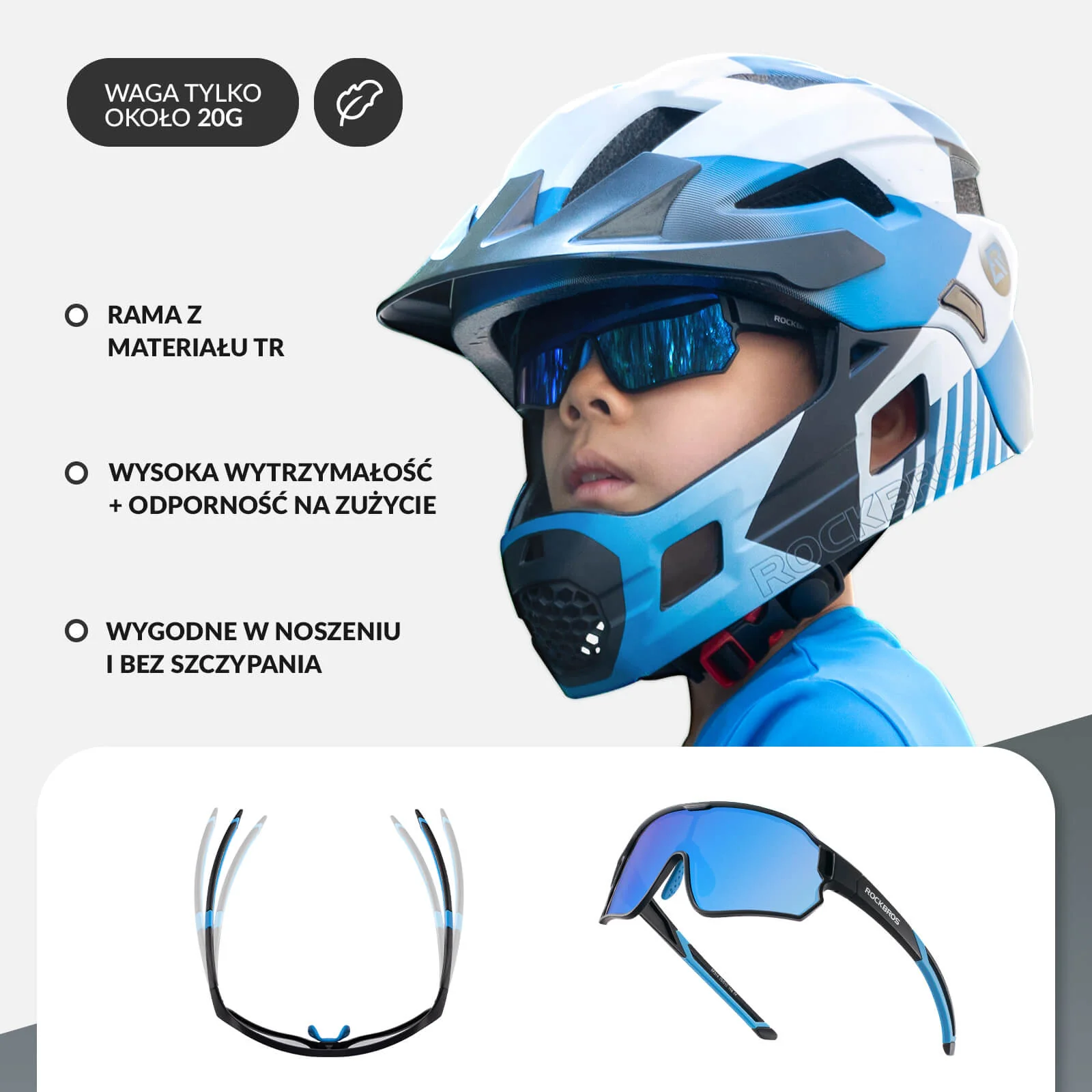 Dziecięce Okulary Rowerowe Polaryzacyjne - Image 3
