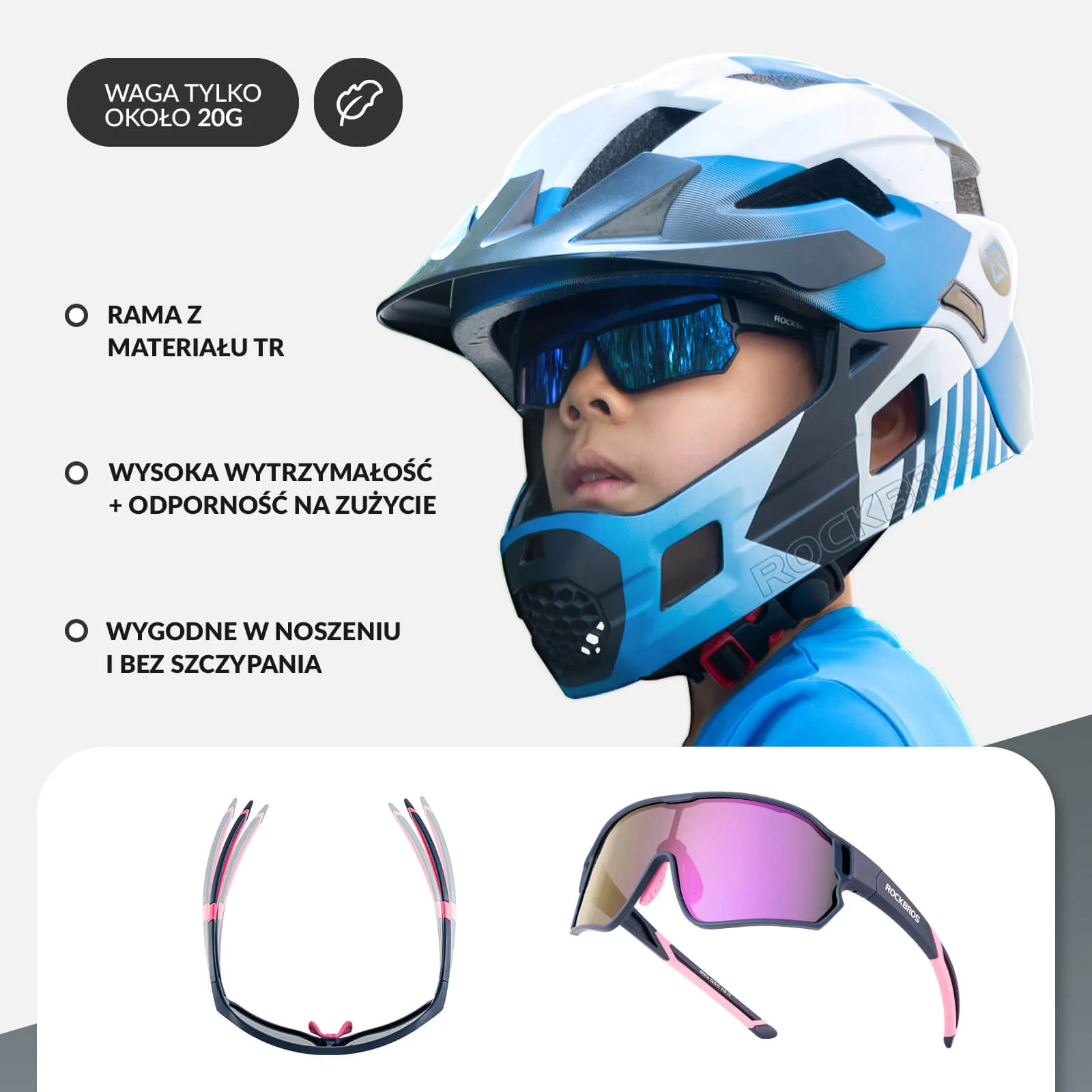 Dziecięce Okulary Rowerowe Polaryzacyjne - Image 33