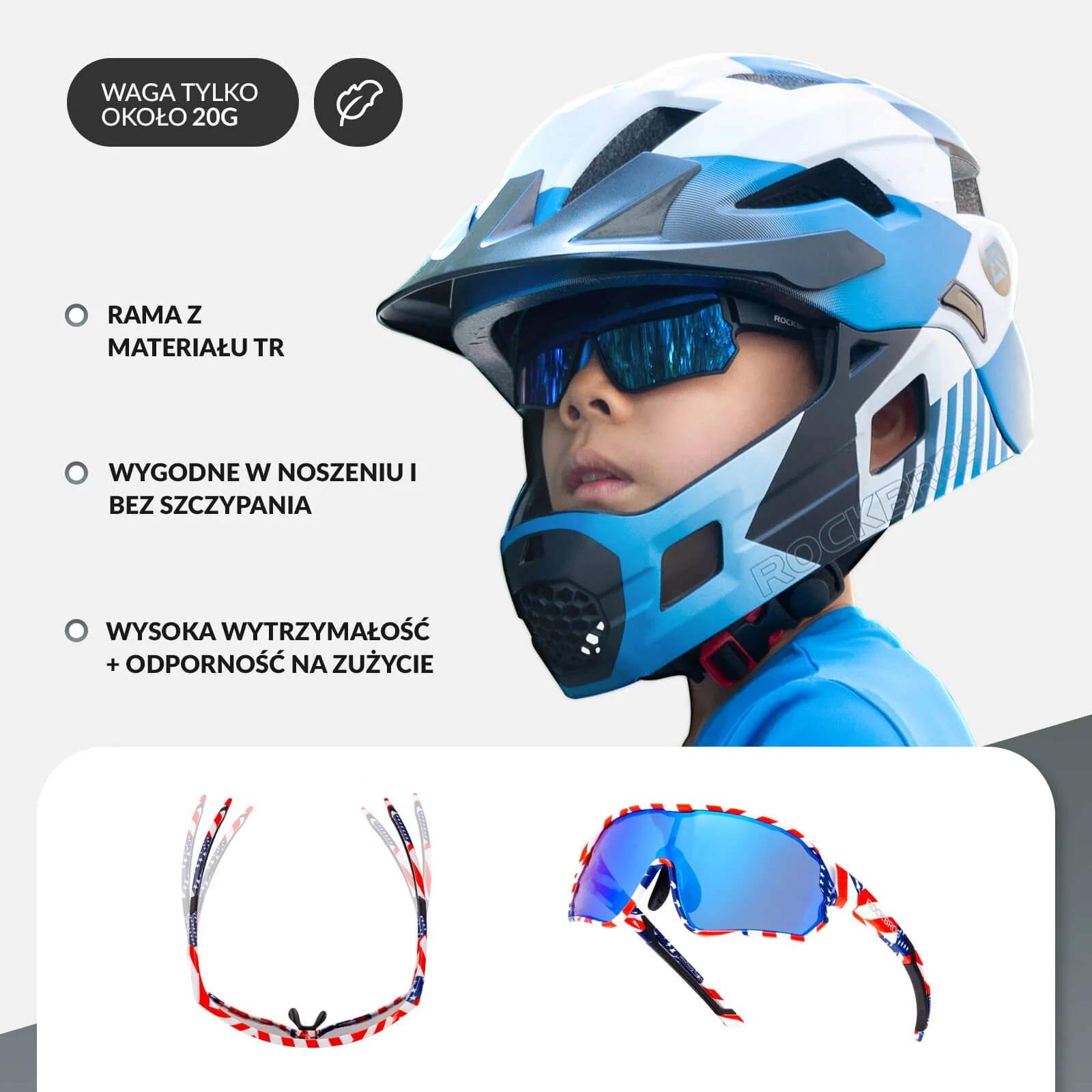Dziecięce Okulary Rowerowe Polaryzacyjne - Image 39
