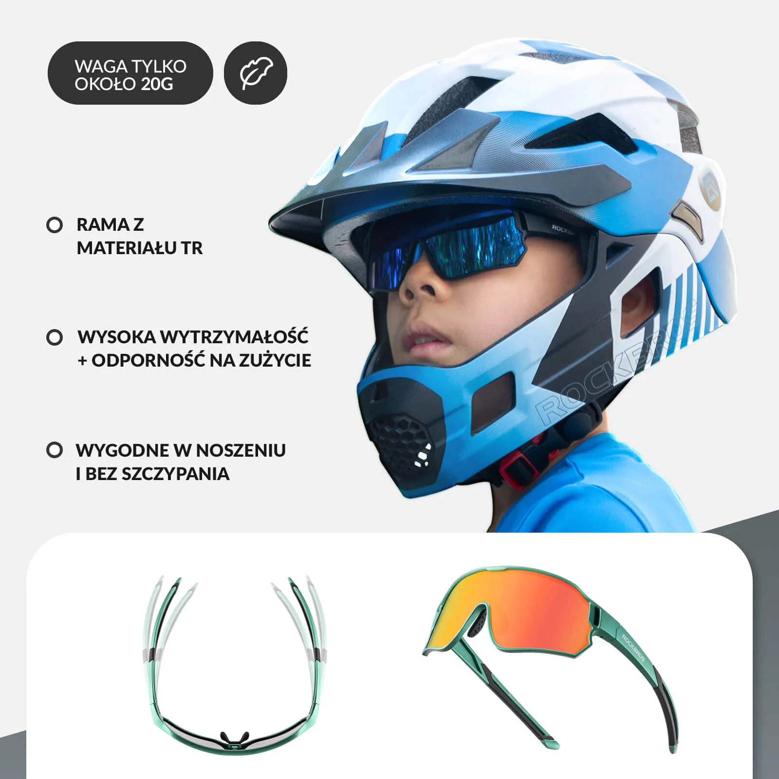 Dziecięce Okulary Rowerowe Polaryzacyjne - Image 9
