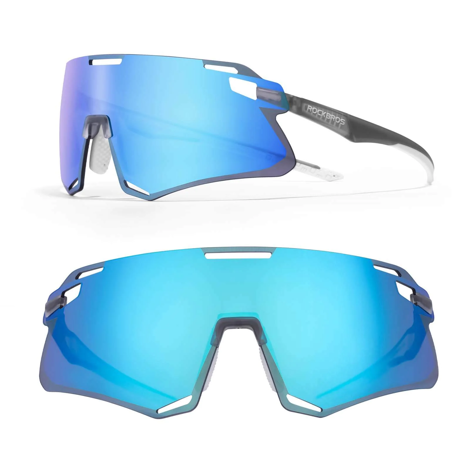 Okulary Rowerowe TR90 Sportowe Przeciwsłoneczne Wiatroodporne Unisex Ochrona UV400 - Image 17