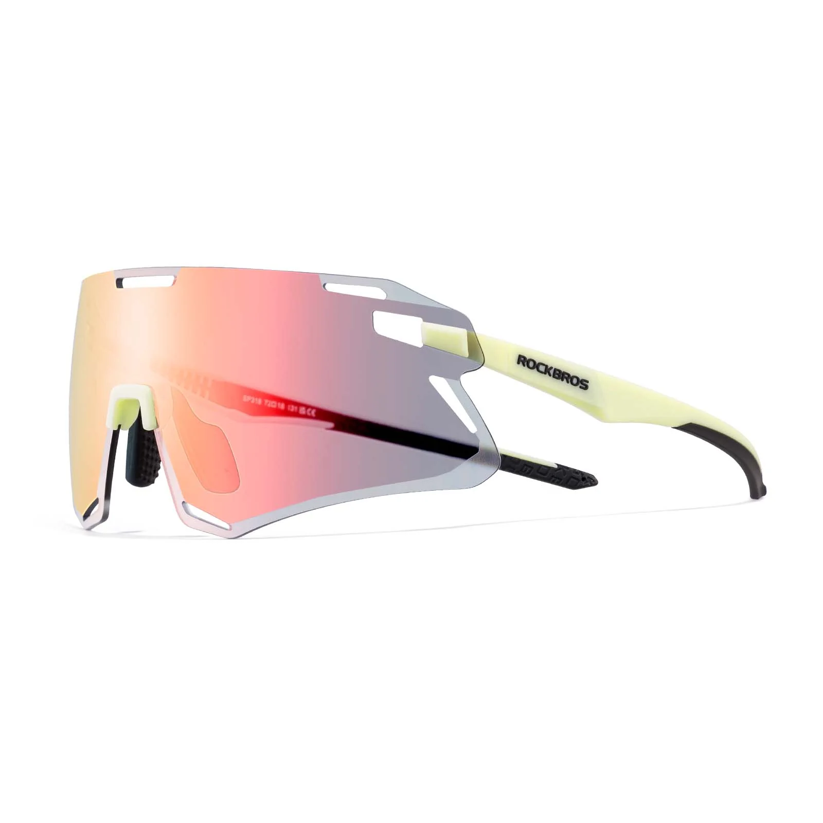 Okulary Rowerowe TR90 Sportowe Przeciwsłoneczne Wiatroodporne Unisex Ochrona UV400 - Image 7