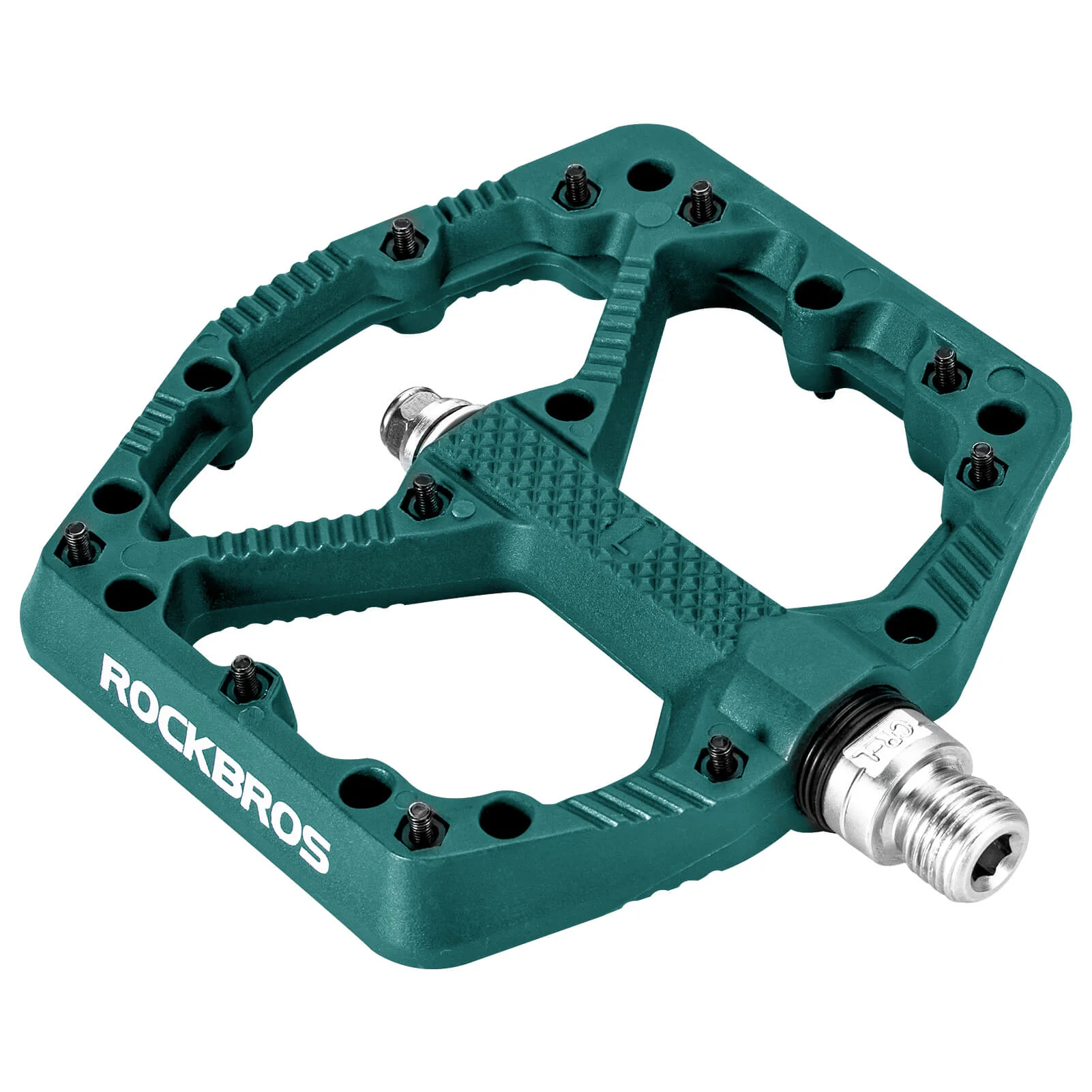 ROCKBROS Rowerowe Pedały Nylonowe Antypoślizgowe Odporne na Zużycie Pedały 9/16'' - Image 14