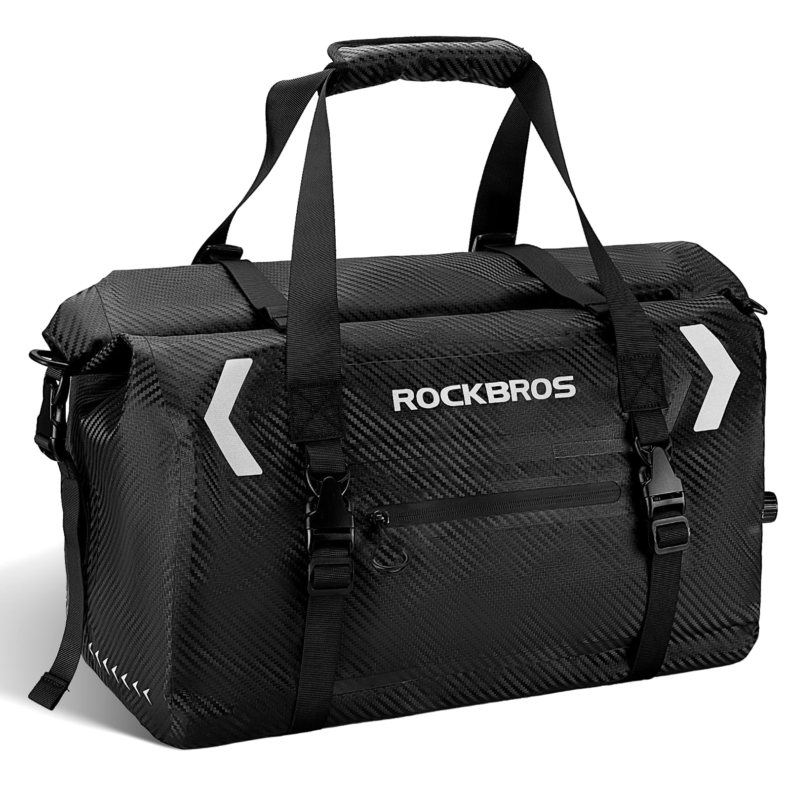 ROCKBROS Torba Motocyklowa na Ogon Torba Podróżna w 100% Wodoodporna z Paskiem na Ramię Torba Podróżna na Motocykl, Wędrówki, Jazdę na Rowerze, Podróże, Kemping, na Zewnątrz 20L-60L - Image 13