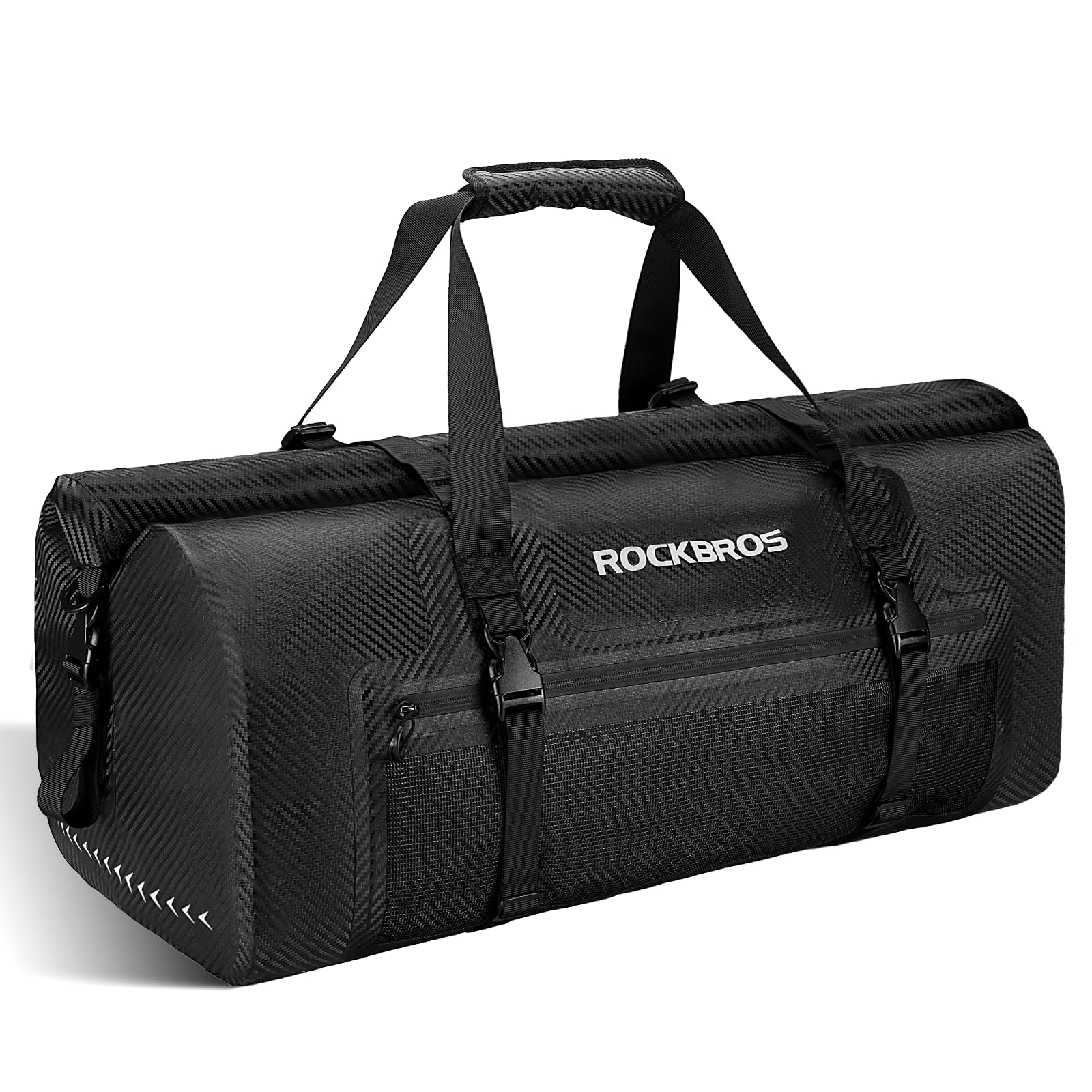ROCKBROS Torba Motocyklowa na Ogon Torba Podróżna w 100% Wodoodporna z Paskiem na Ramię Torba Podróżna na Motocykl, Wędrówki, Jazdę na Rowerze, Podróże, Kemping, na Zewnątrz 20L-60L - Image 19
