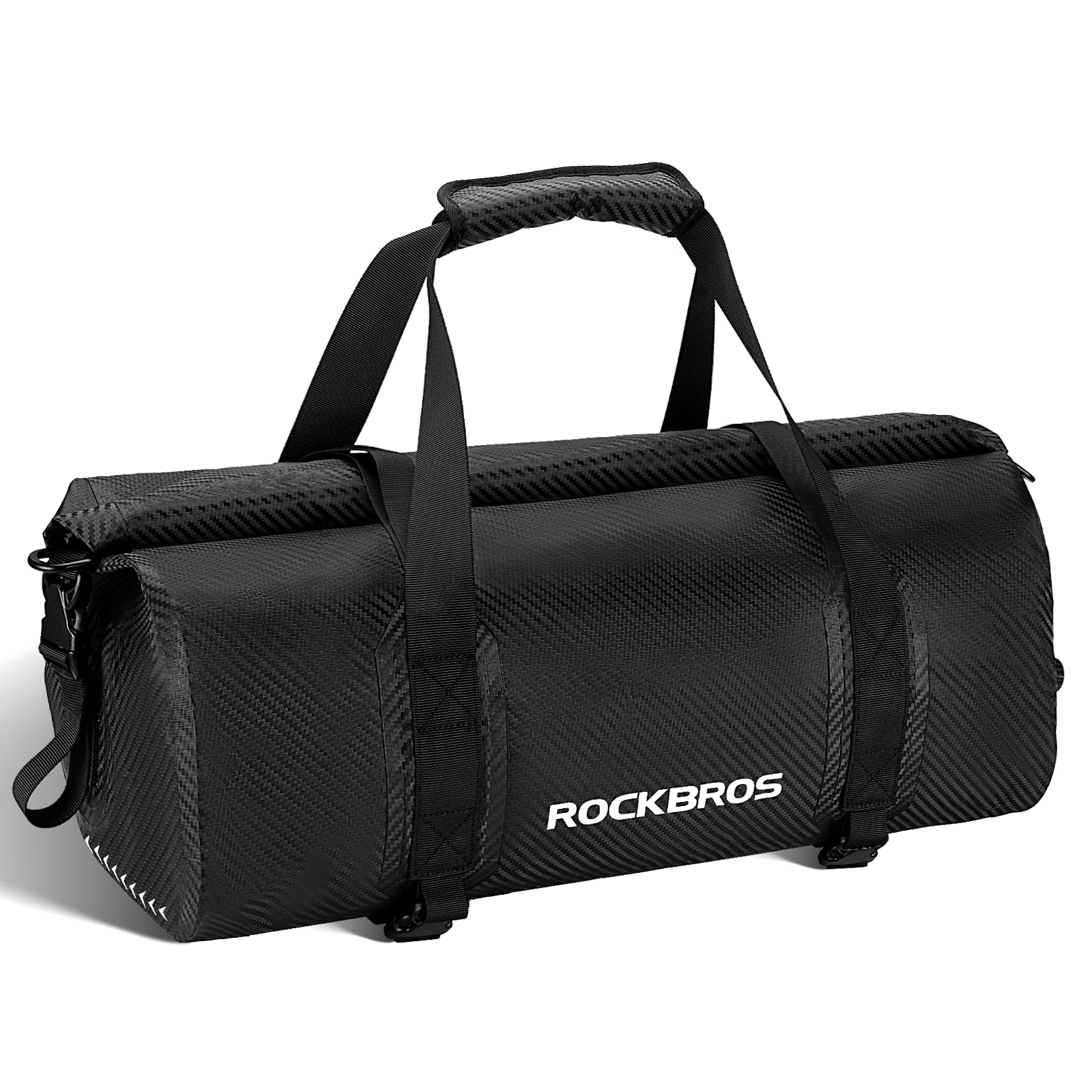 ROCKBROS Torba Motocyklowa na Ogon Torba Podróżna w 100% Wodoodporna z Paskiem na Ramię Torba Podróżna na Motocykl, Wędrówki, Jazdę na Rowerze, Podróże, Kemping, na Zewnątrz 20L-60L - Image 7