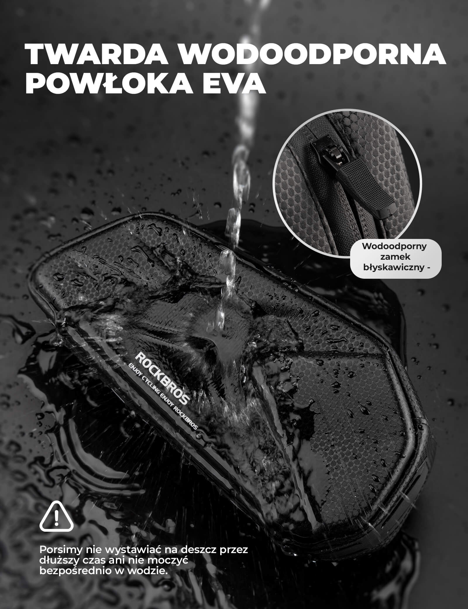 Torba na Ramę Roweru 1,4L Trwały i o Dużej Pojemności-076 - Image 6