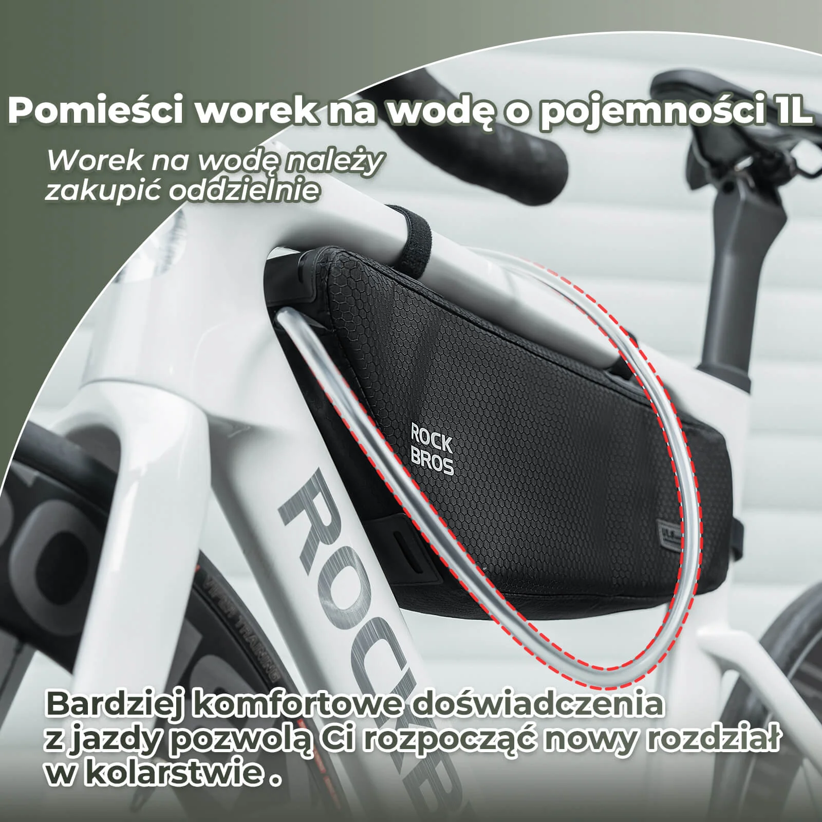 Torba na ramę rowerową Triangle Bag 2.9L -B121 - Image 2