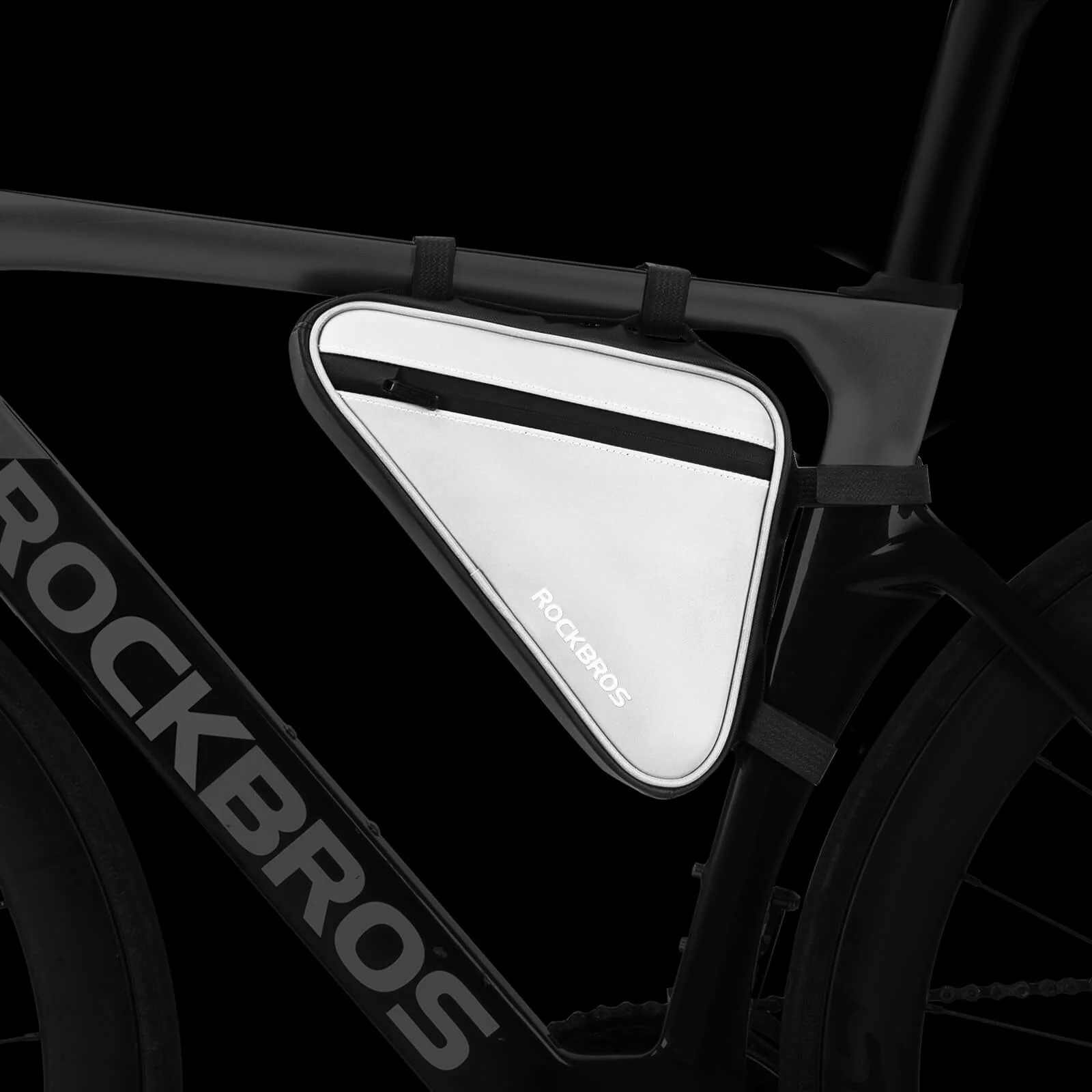 Torba na Ramę Roweru Odblaskowy Trójkąt 0,9L-B120 - Image 8