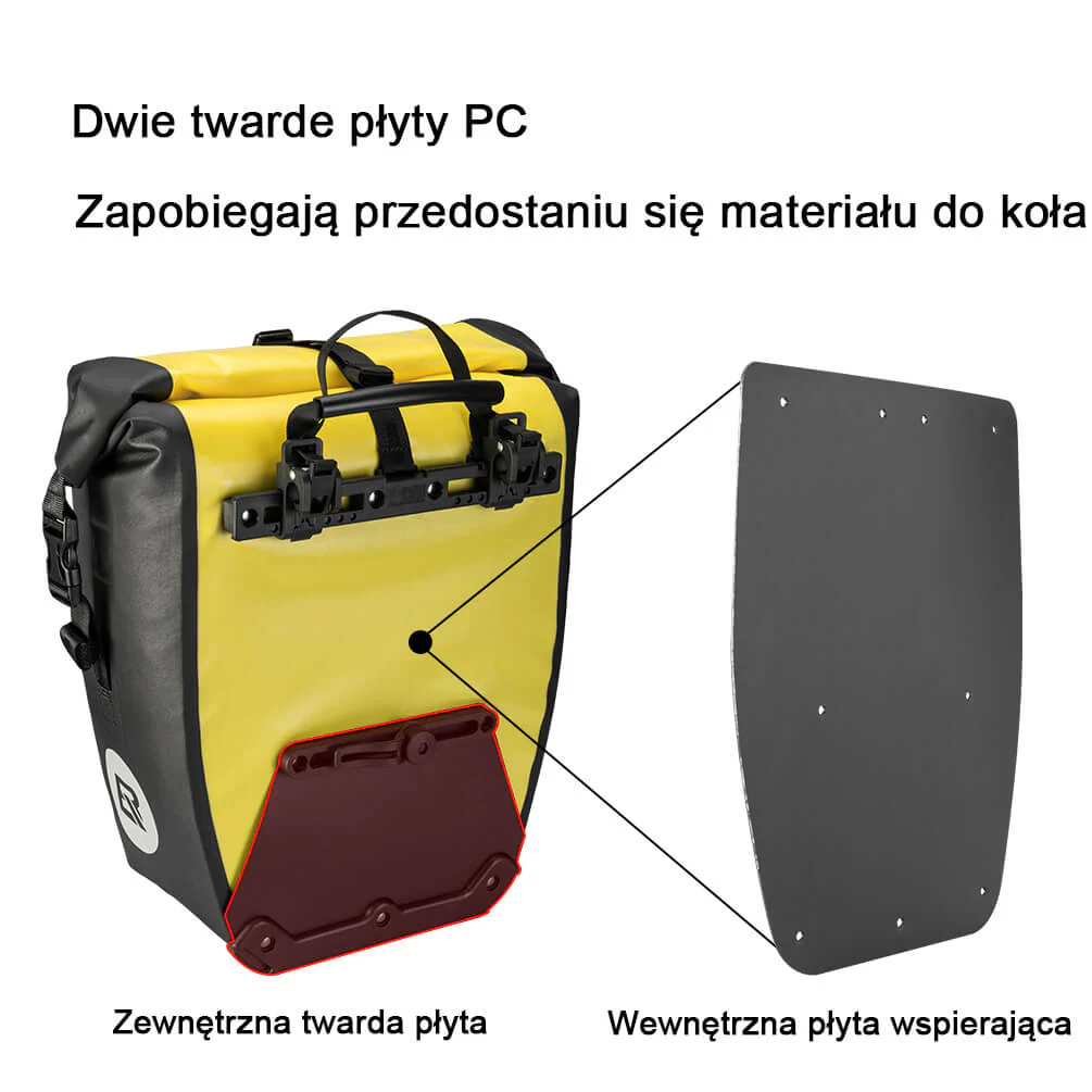 Torba na Bagażnik Wodoodporna Przenośna Duża Pojemność - Image 4