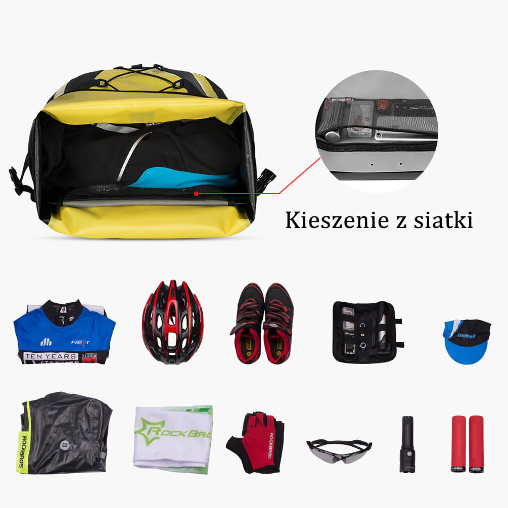 Torba na Bagażnik Wodoodporna Przenośna Duża Pojemność - Image 6