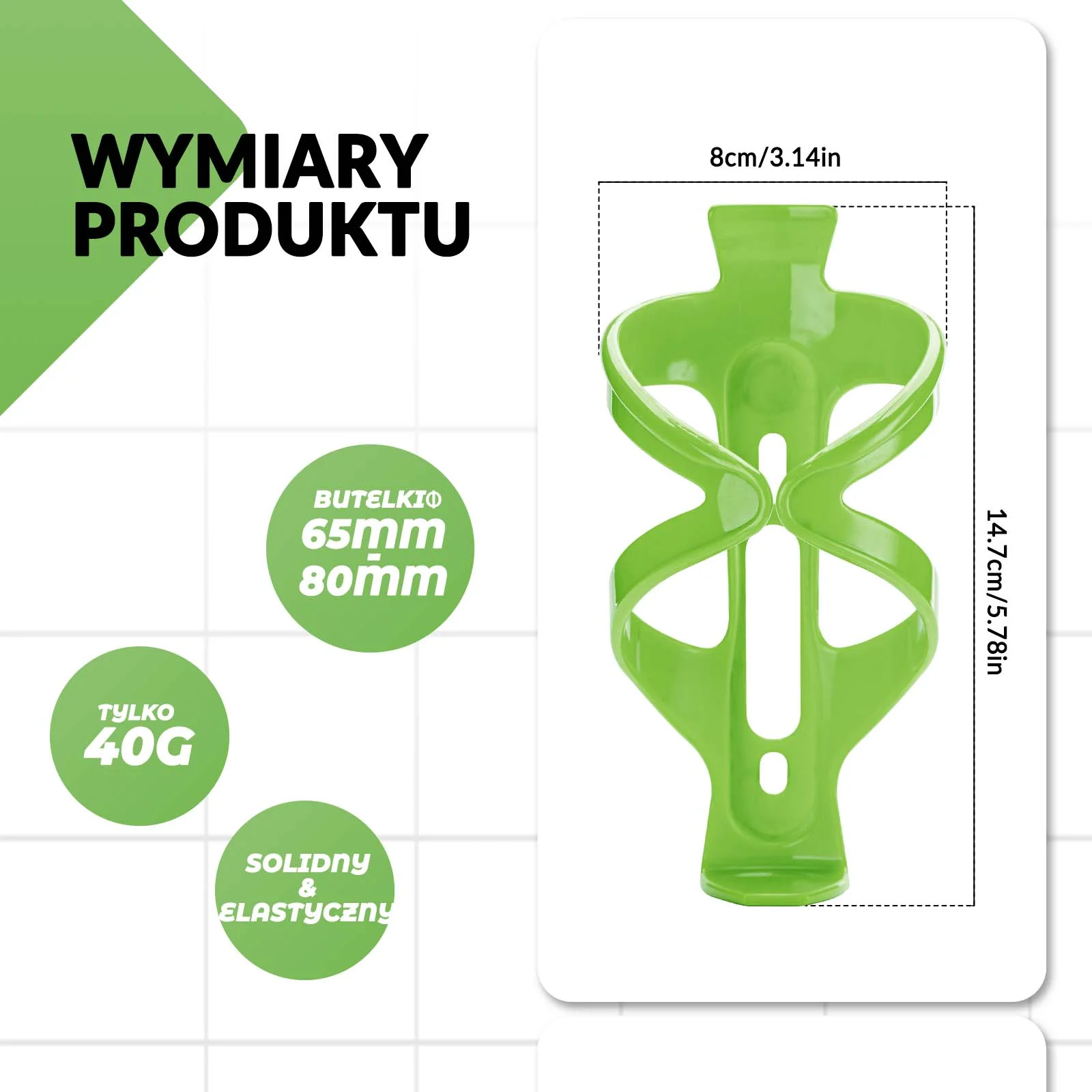 ROCKBROS Uchwyt Rowerowy na Butelkę Bidon Koszyk Uniwersalny - Kolor do wyboru - Image 21