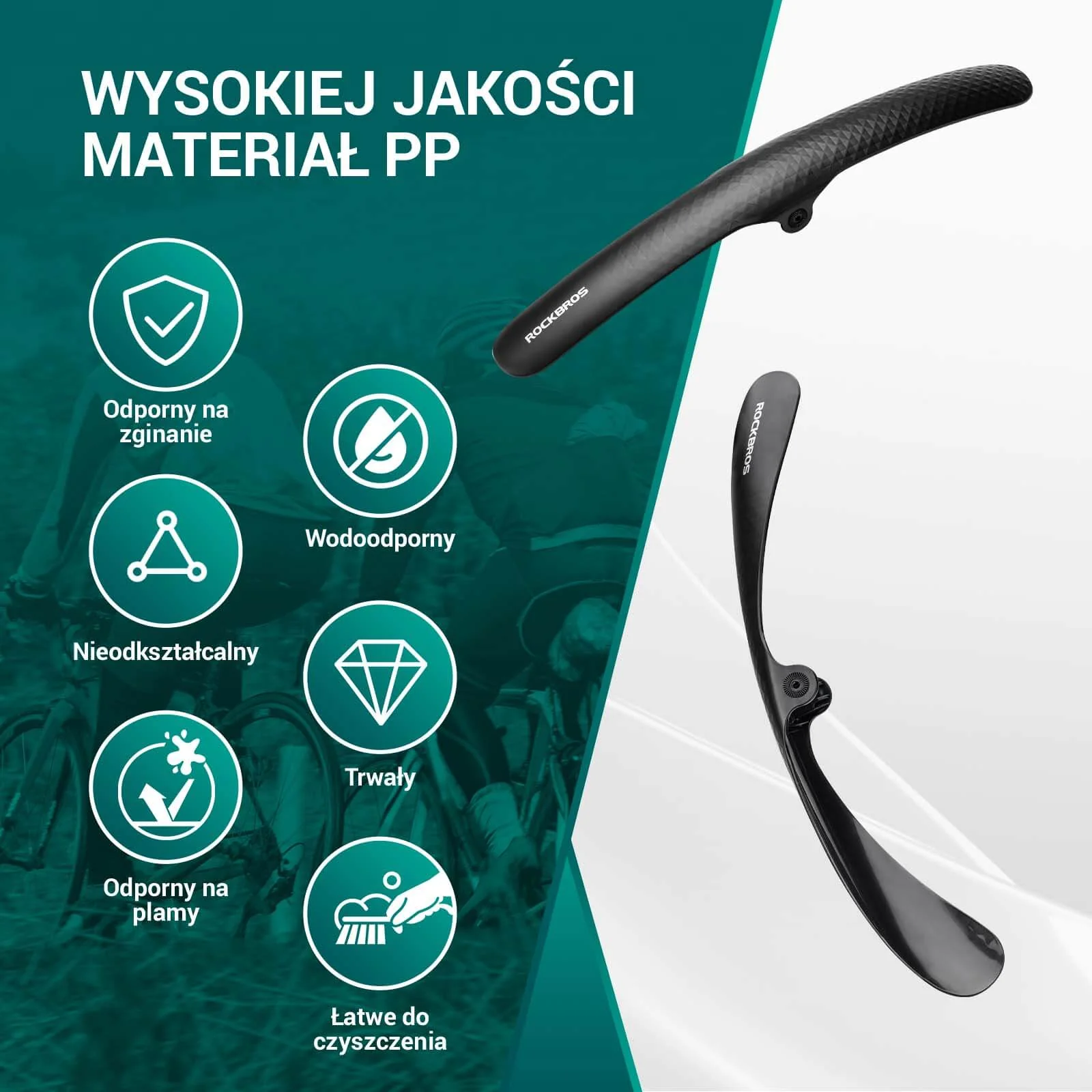 Błotnik Rowerowy na Przód / Tył 700C przedni tylny 28" - Image 4