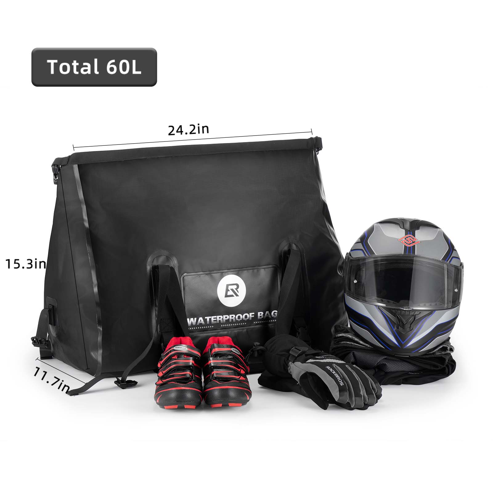 Wielofunkcyjna Torba Motocyklowa Duża Sportowy 100% Wodoodporna - Image 4