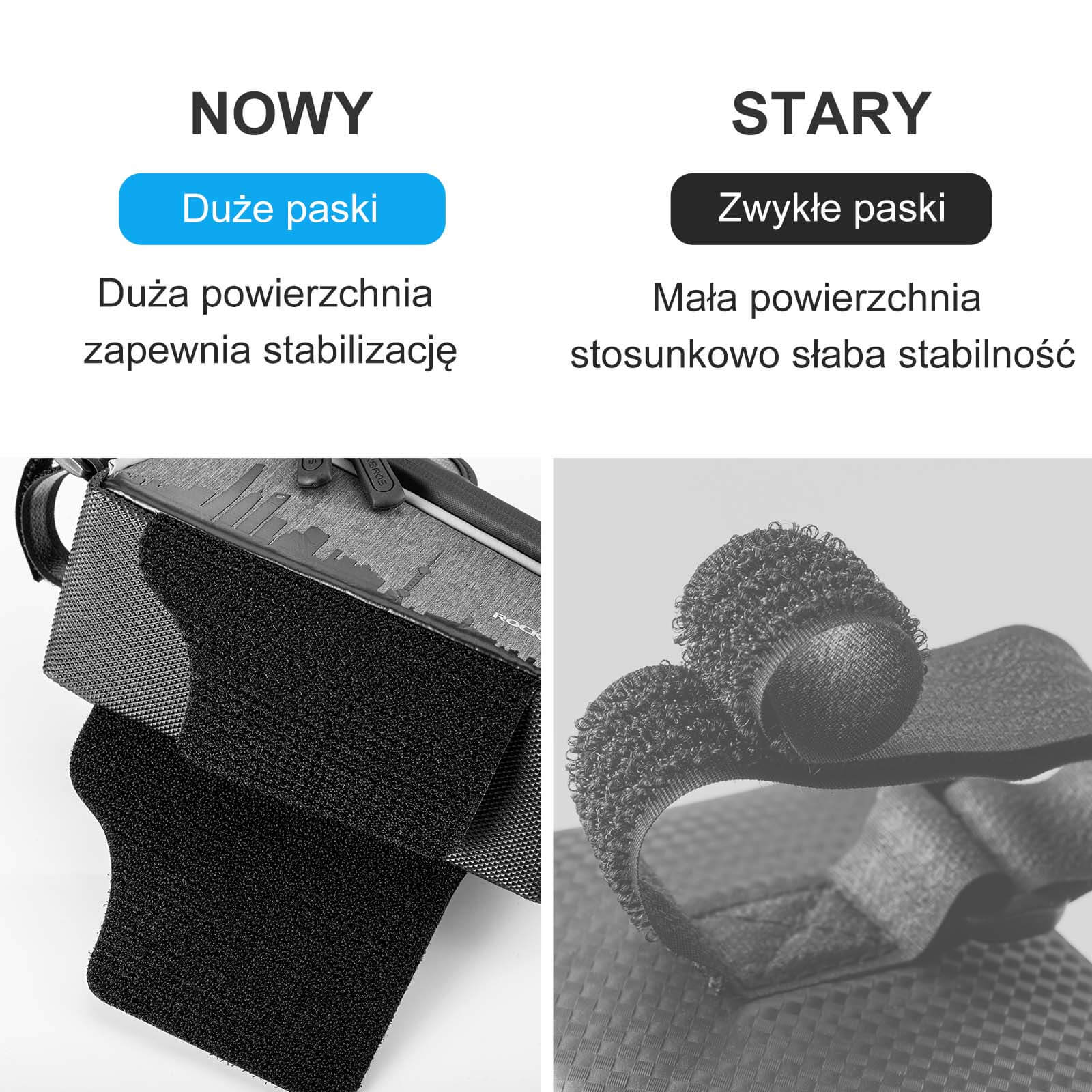 Wodoodporna Torba na Ramę Rowerową z Kieszenią na Telefon do 6,5‘’ - Image 5