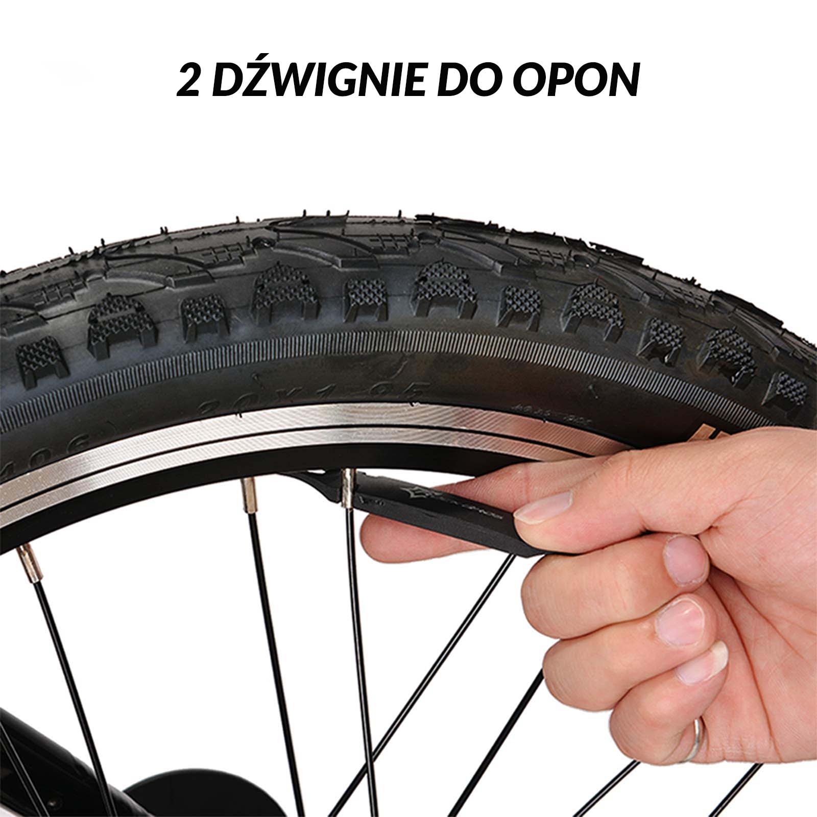 ROCKBROS Zestaw Narzędzi Do Naprawy Rowerów Scyzoryk Imbus Klucz 12 w 1 - Image 6