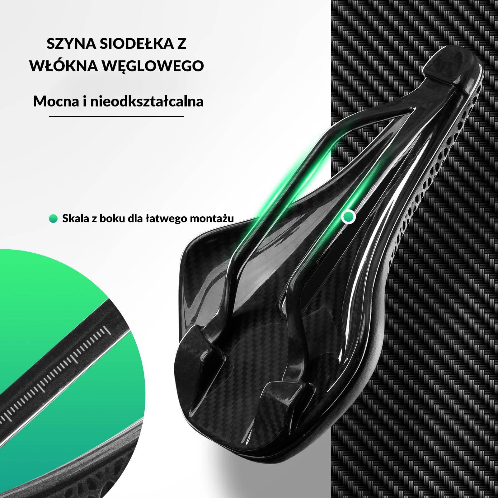 Siodełka Rowerowe Drukowane w 3d Włókno Węglowe - Image 10