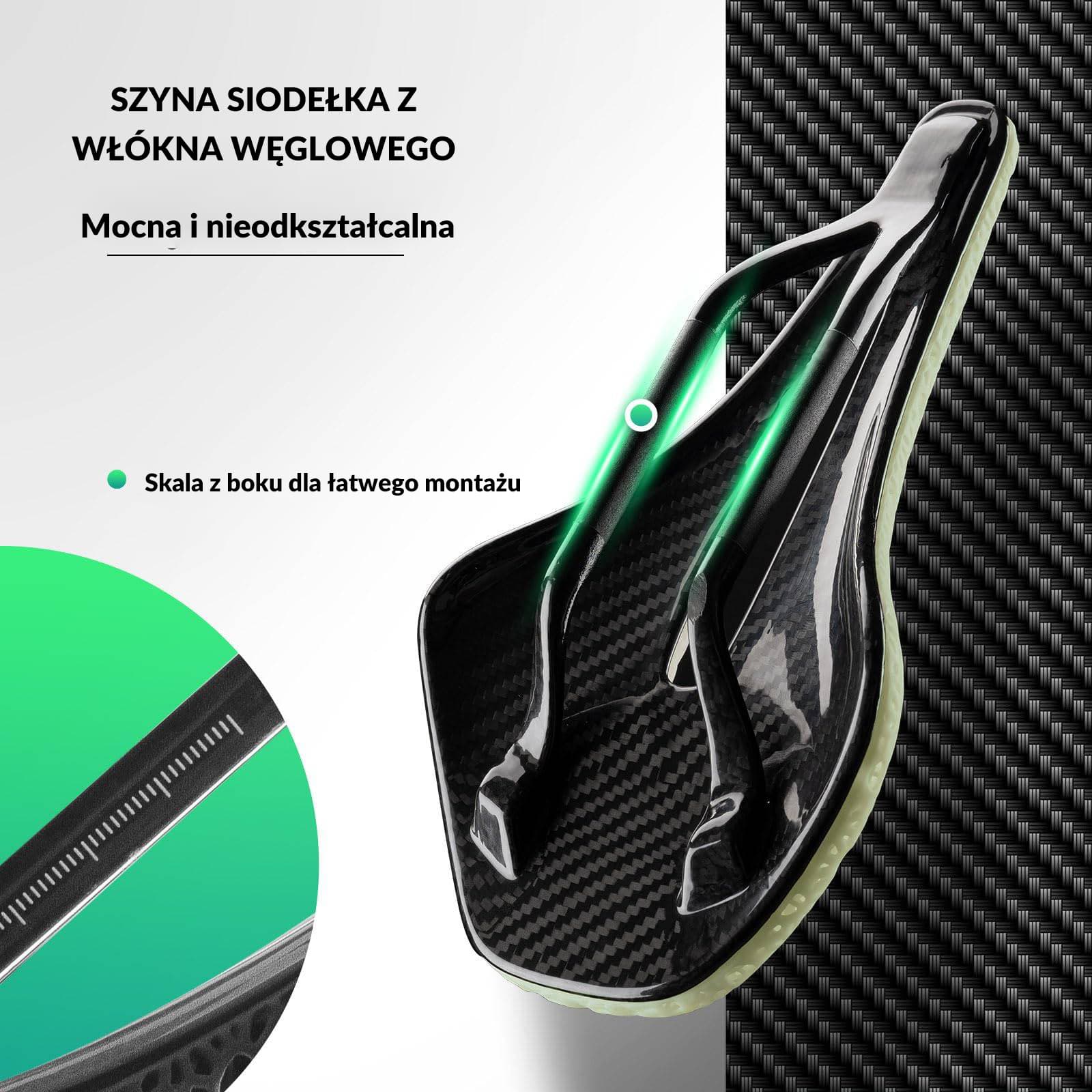 Siodełka Rowerowe Drukowane w 3d Włókno Węglowe - Image 16
