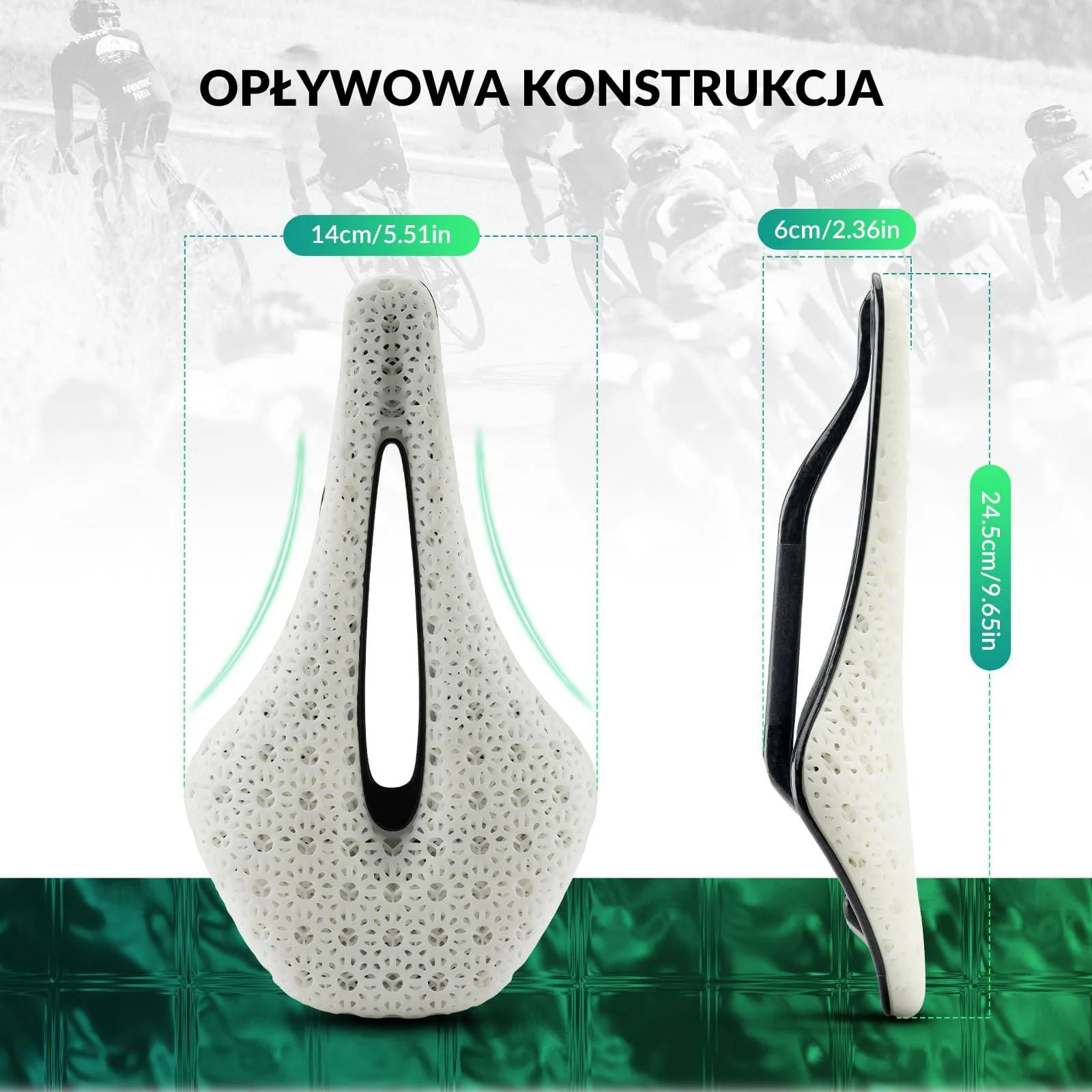 Siodełka Rowerowe Drukowane w 3d Włókno Węglowe - Image 17