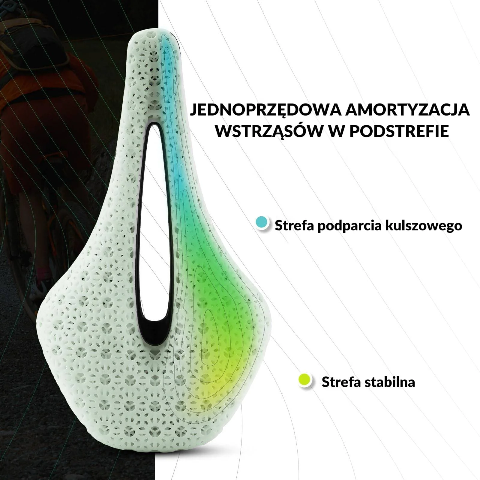 Siodełka Rowerowe Drukowane w 3d Włókno Węglowe - Image 3