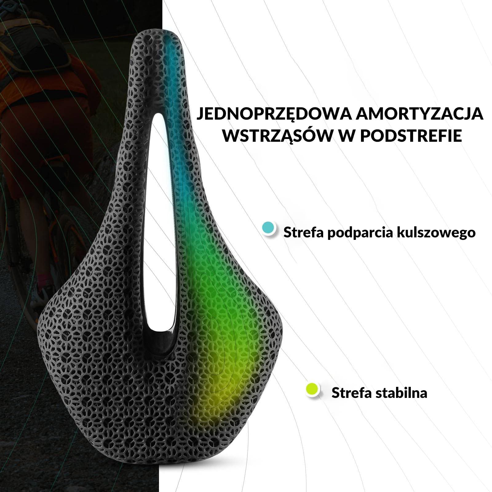 Siodełka Rowerowe Drukowane w 3d Włókno Węglowe - Image 9